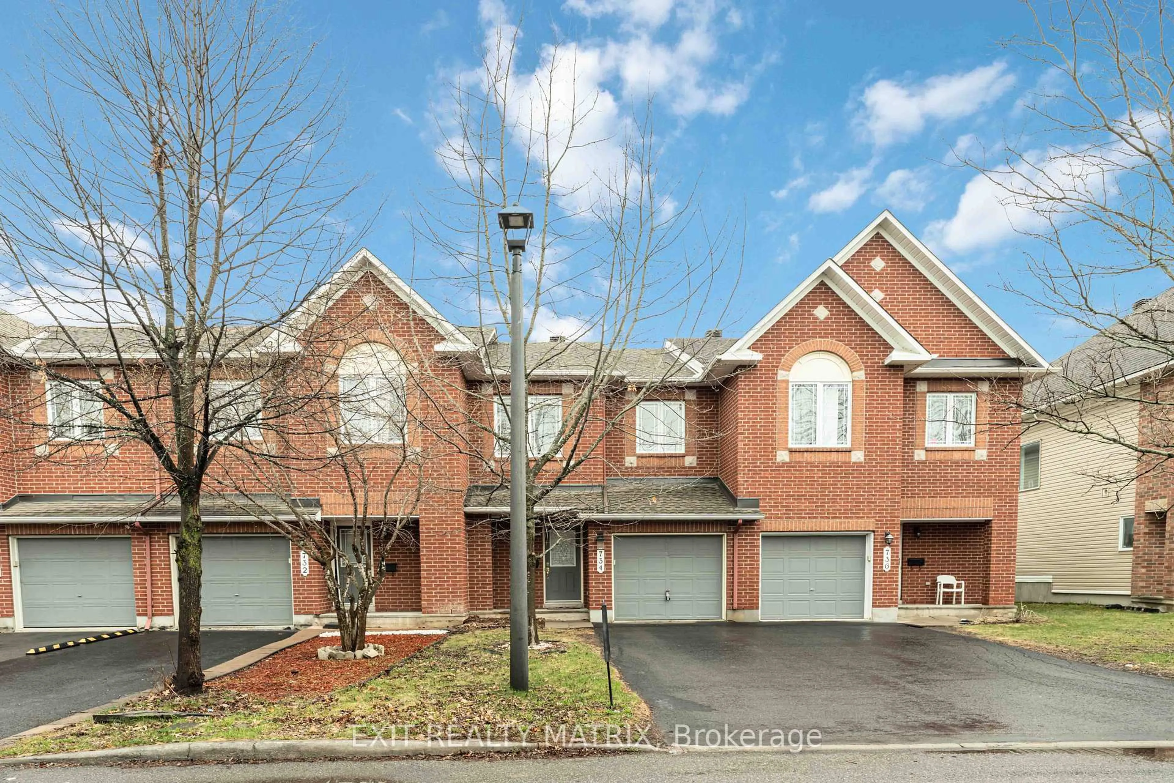 Home with brick exterior material, street for 734 Crowberry St, Orleans Ontario K4A 0B1