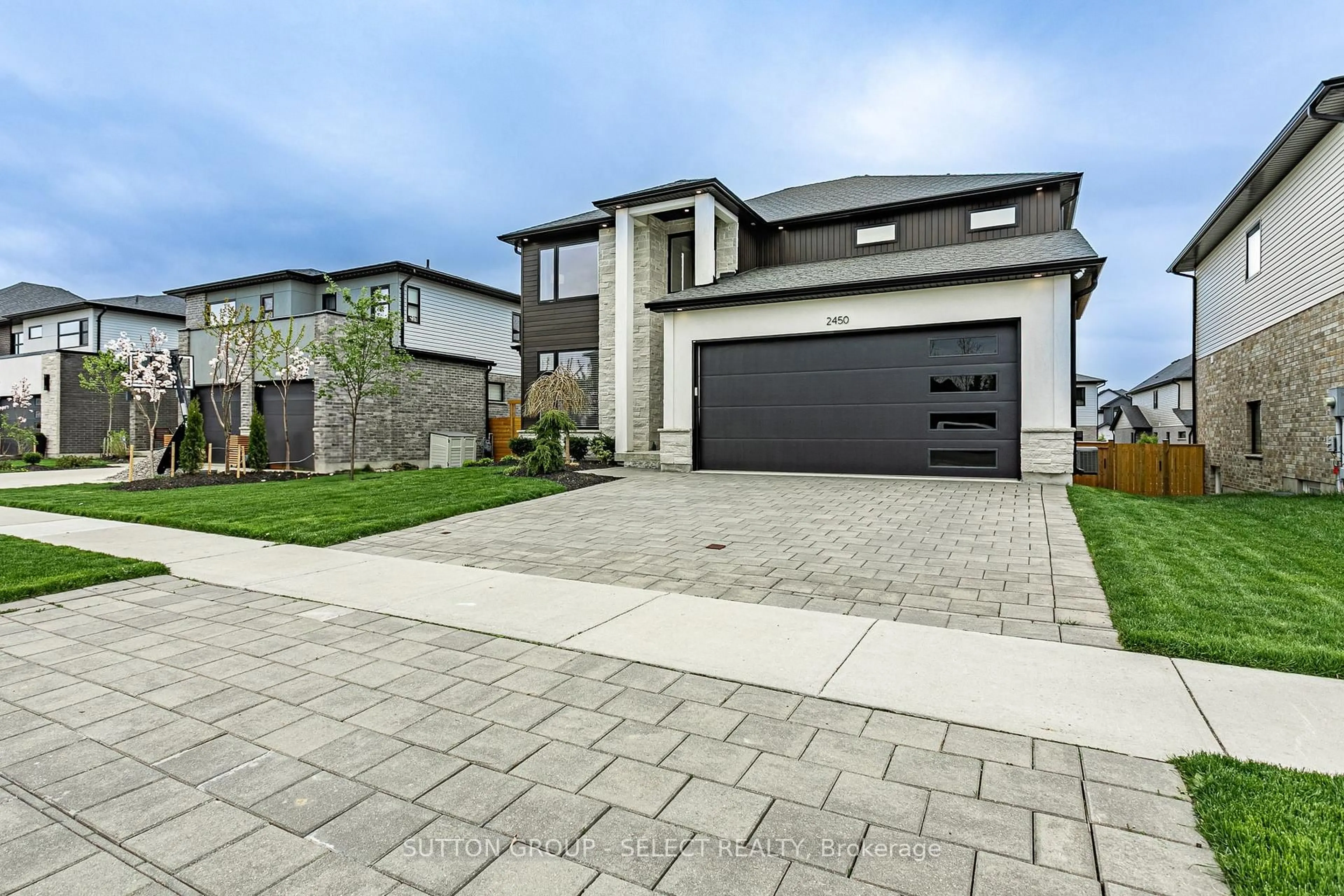 Home with brick exterior material, street for 2450 BRAYFORD Cres, London South Ontario N6K 0H7