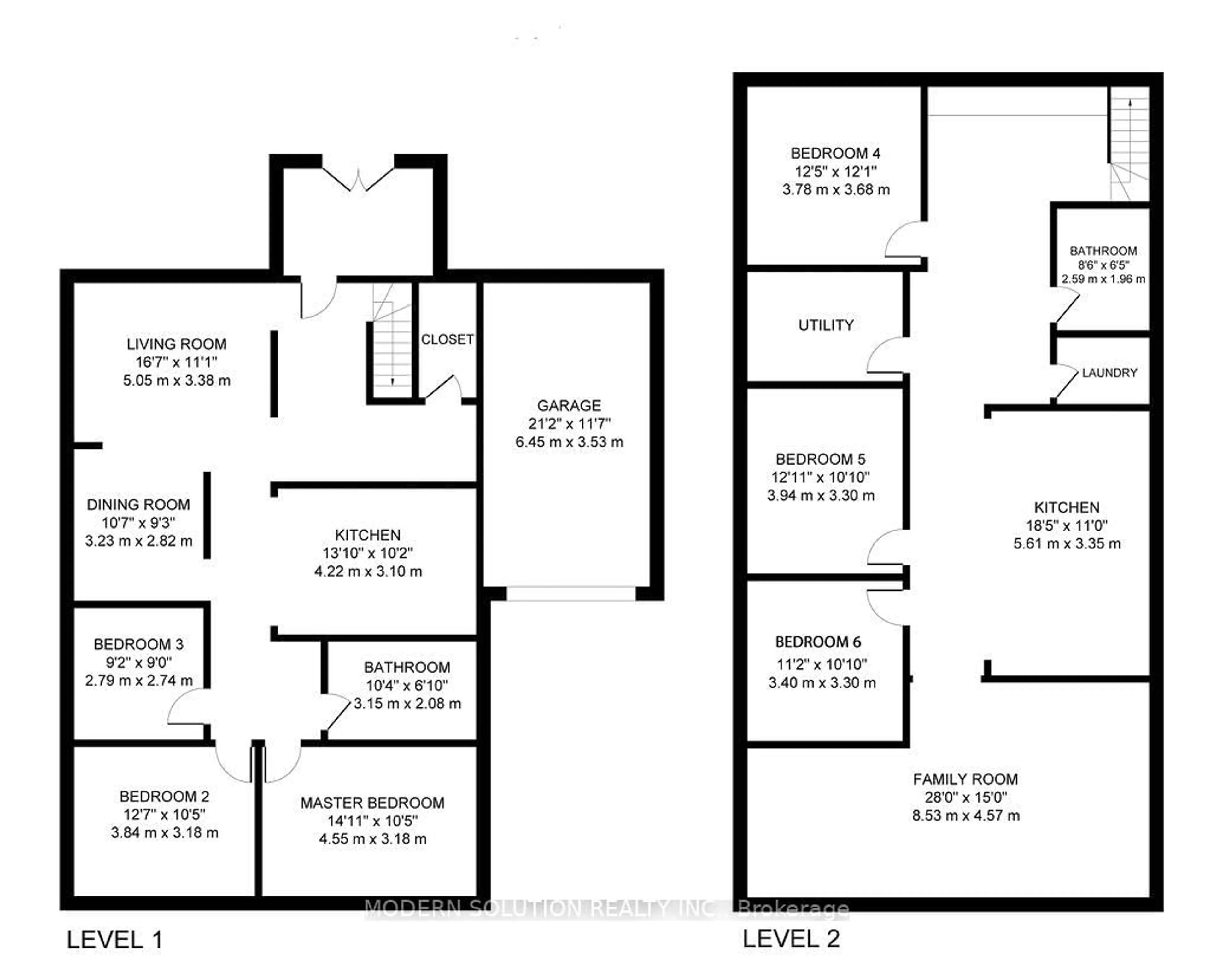 Floor plan for 82 Shea Cres, Kitchener Ontario N2E 1E8