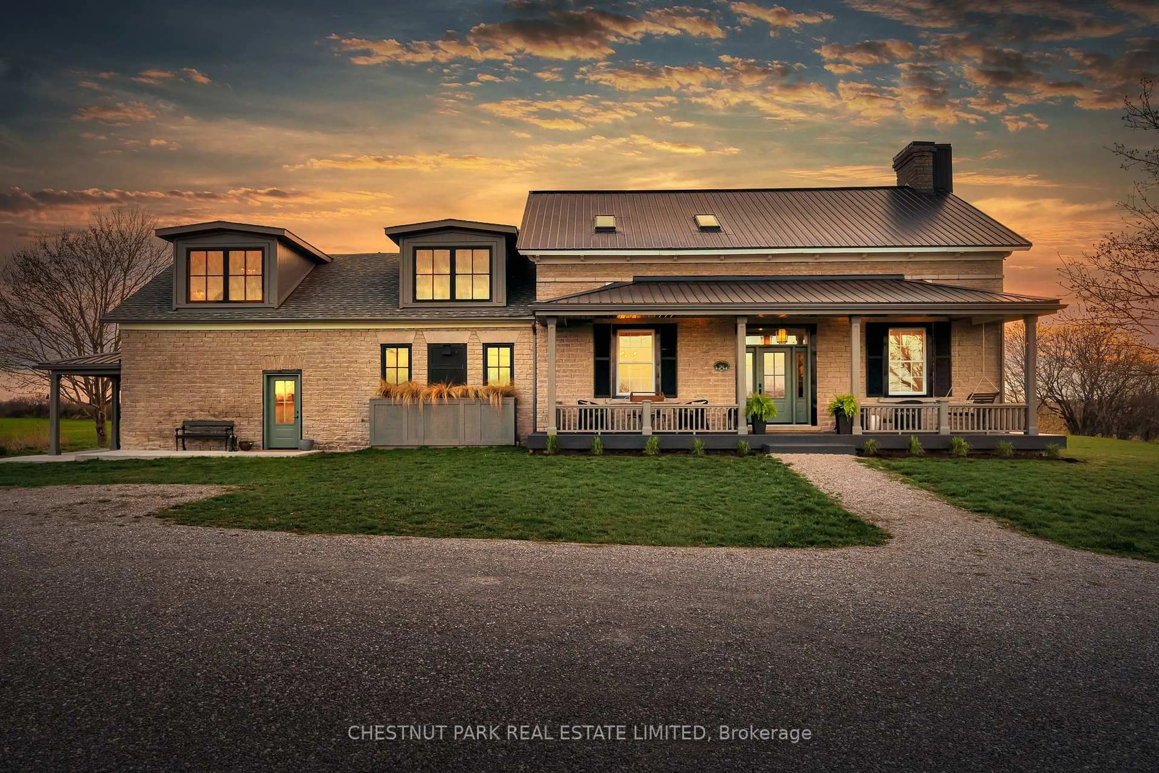 Home with brick exterior material, street for 60 Bakker Rd, Prince Edward County Ontario K0K 2J0