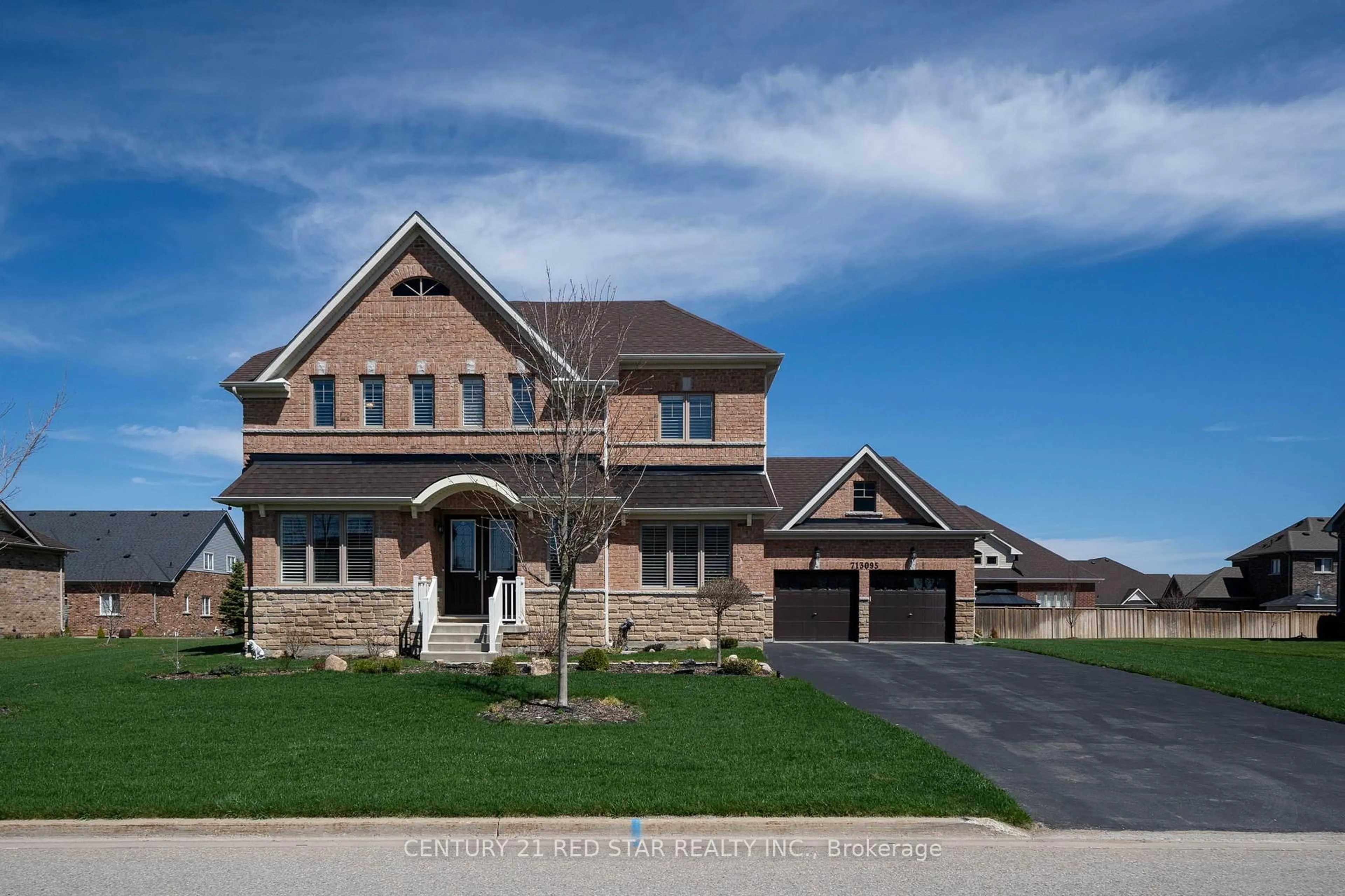 Home with brick exterior material, street for 713095 First Line EHS, Mono Line, Mono Ontario L9W 6W7