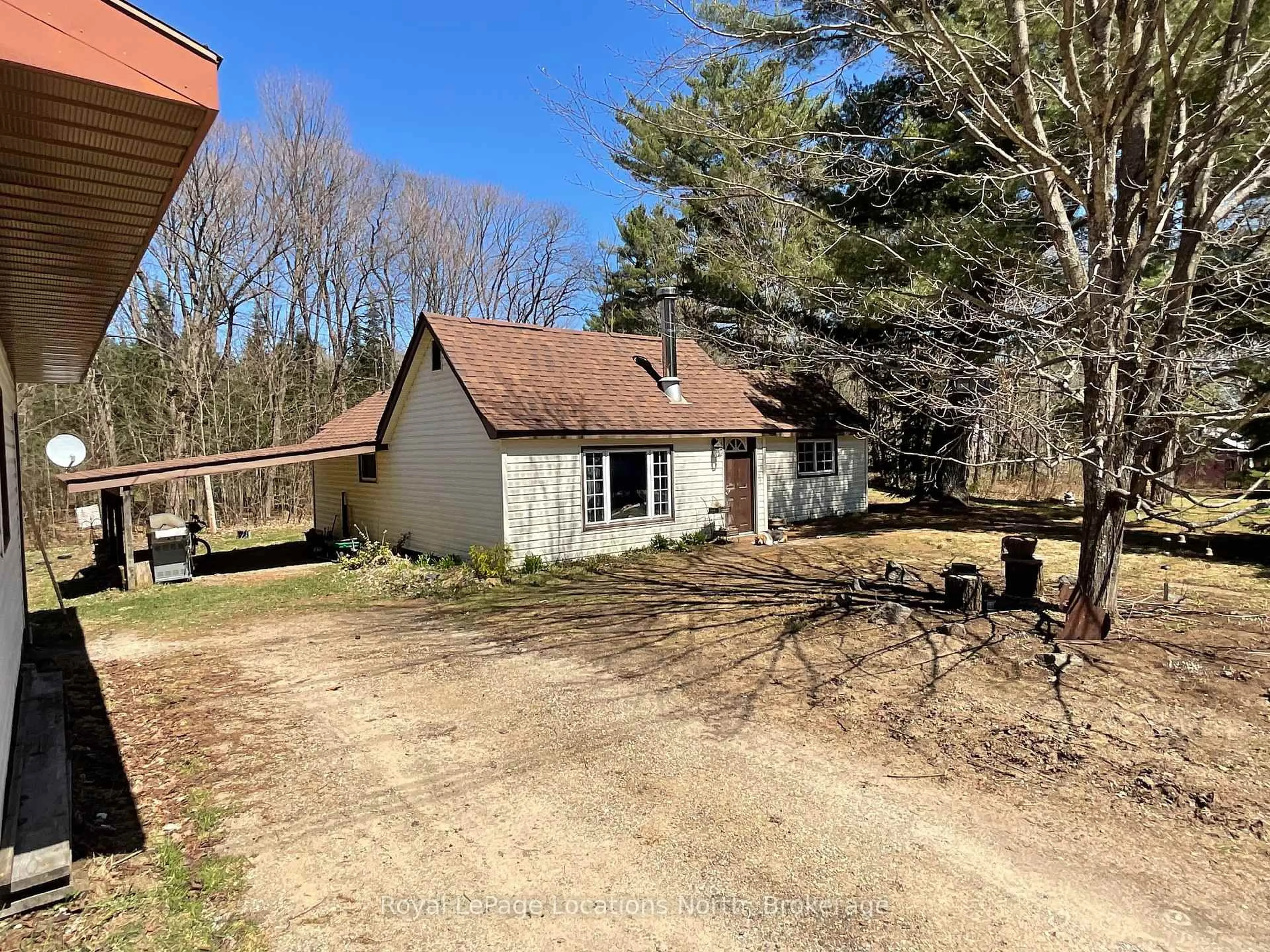 A pic from outside/outdoor area/front of a property/back of a property/a pic from drone, unknown for 2843 592 Highway, Perry Ontario P0A 1J0