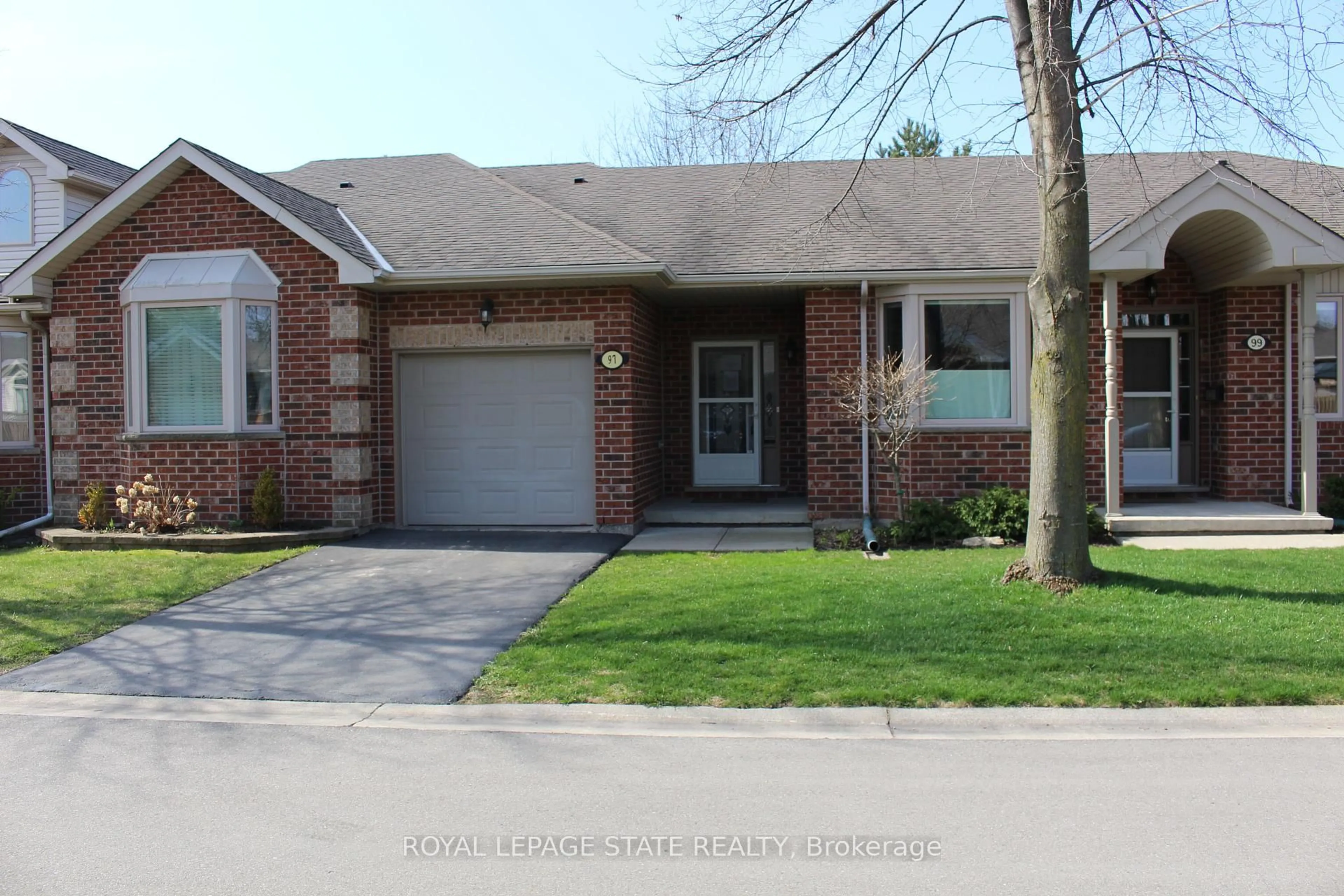 Home with brick exterior material, street for 97 Sandollar Dr, Hamilton Ontario L0R 1W0