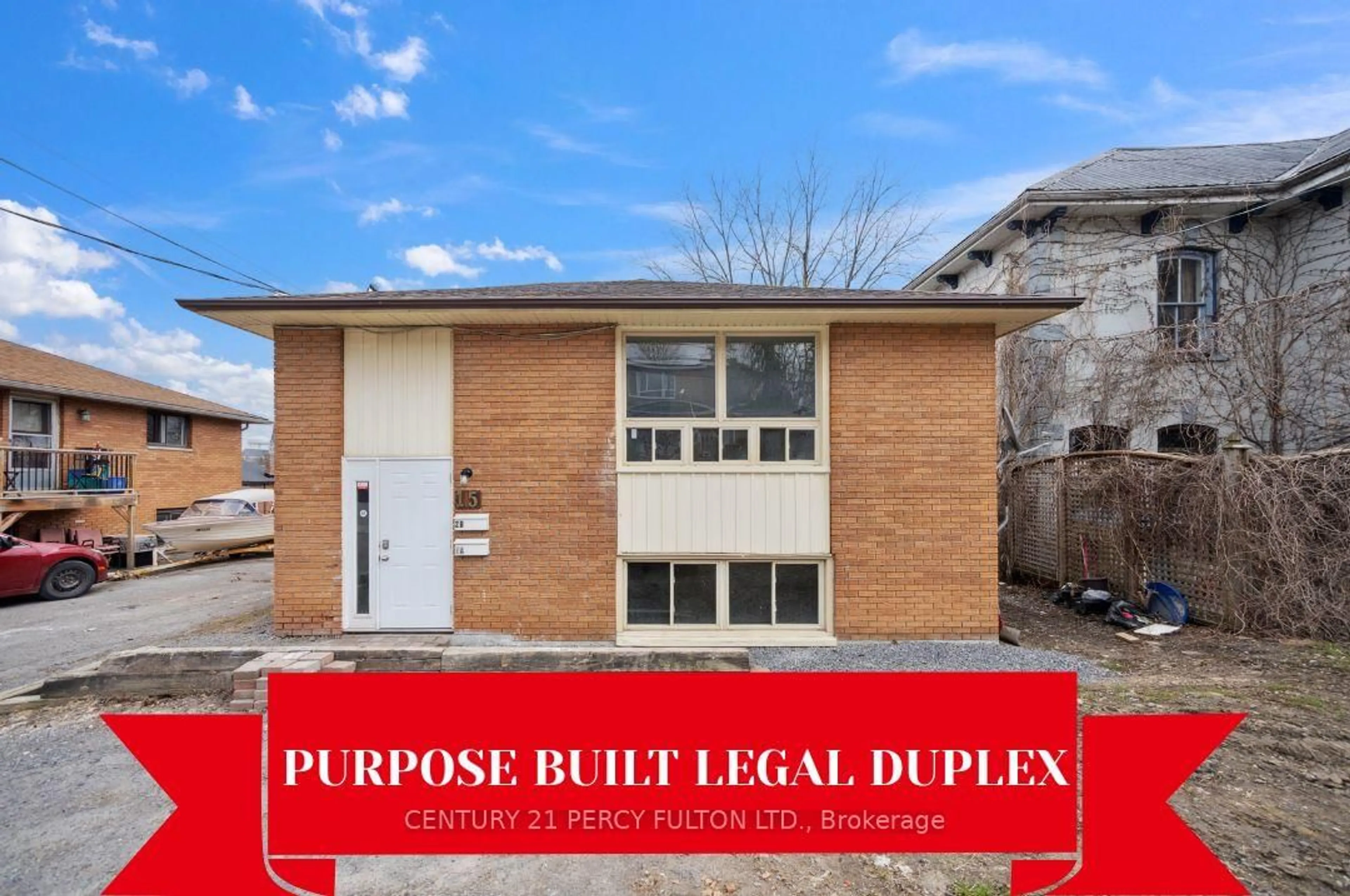 Home with brick exterior material, building for 15 Isabel St, Belleville Ontario K8P 3N4