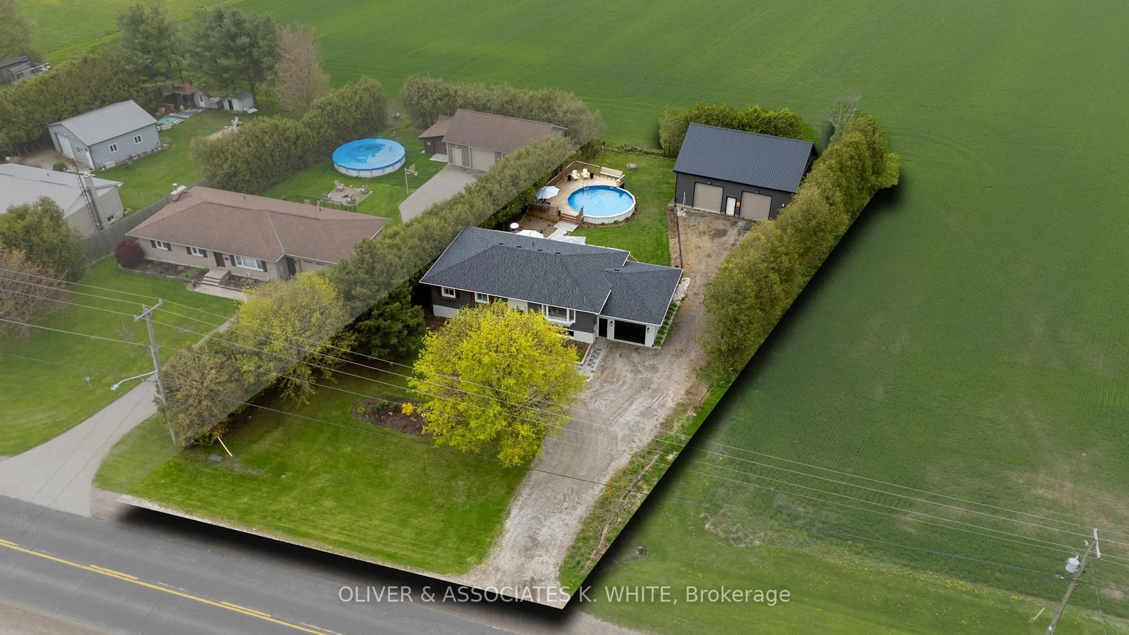 A pic from outside/outdoor area/front of a property/back of a property/a pic from drone, unknown for 50899 Ron Mcneil Line, Malahide Ontario N0L 2J0