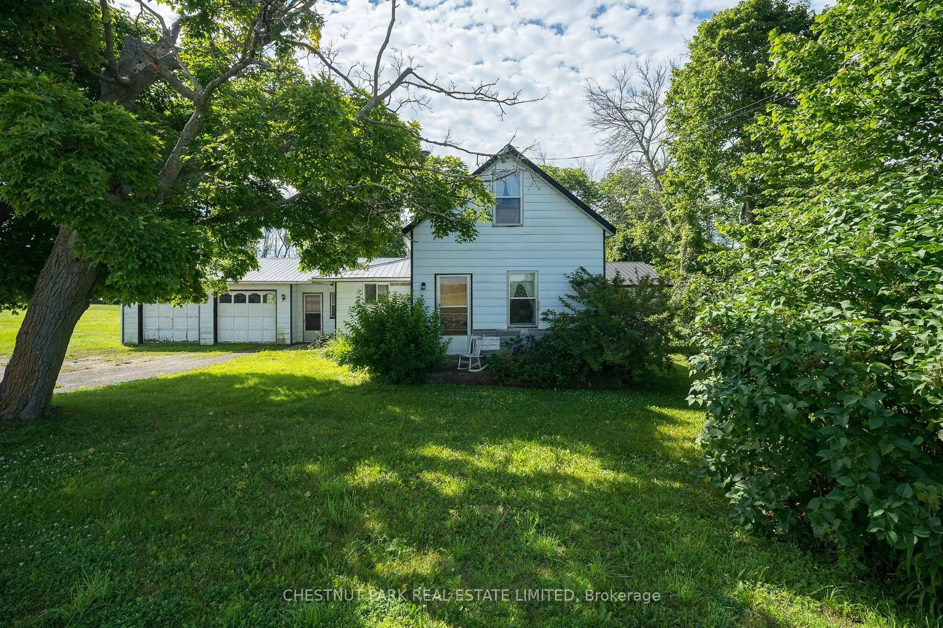 A pic from outside/outdoor area/front of a property/back of a property/a pic from drone, street for 126 Murphy Rd, Prince Edward County Ontario K0K 2P0