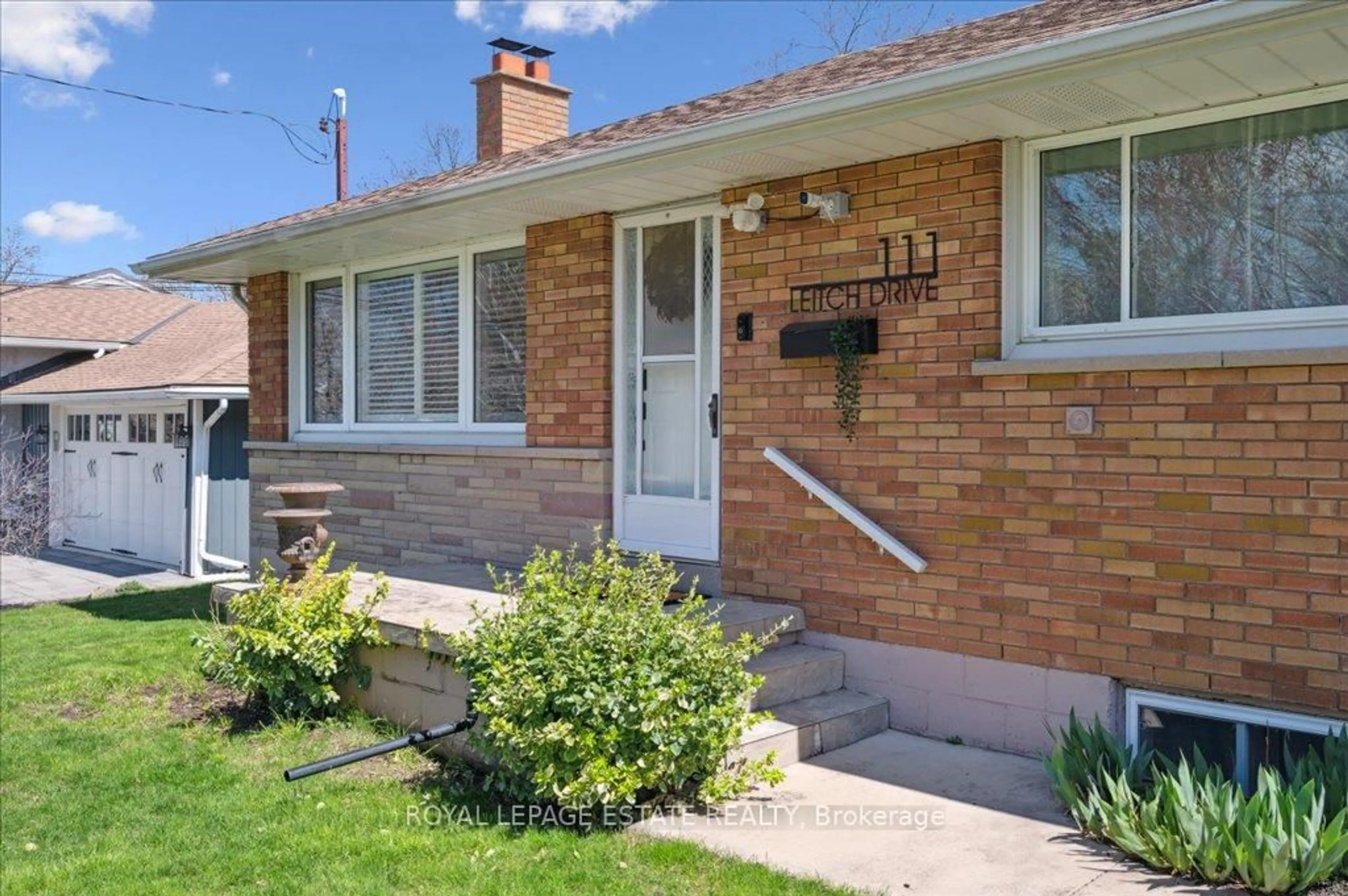 Home with brick exterior material, street for 111 Leitch Dr, Grimsby Ontario L3M 2T9