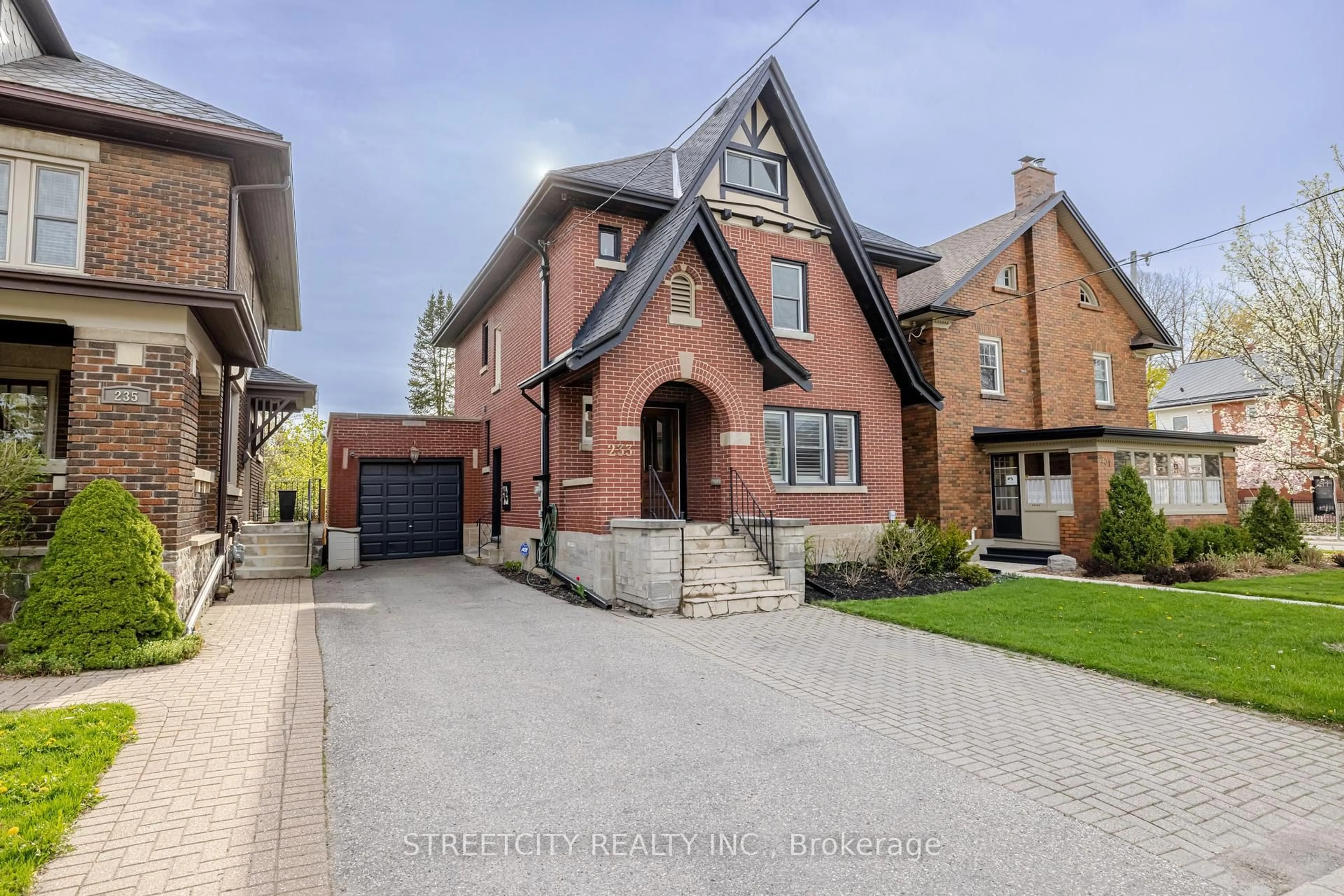Home with brick exterior material, street for 233 Ridout St, London South Ontario N6C 3Y3