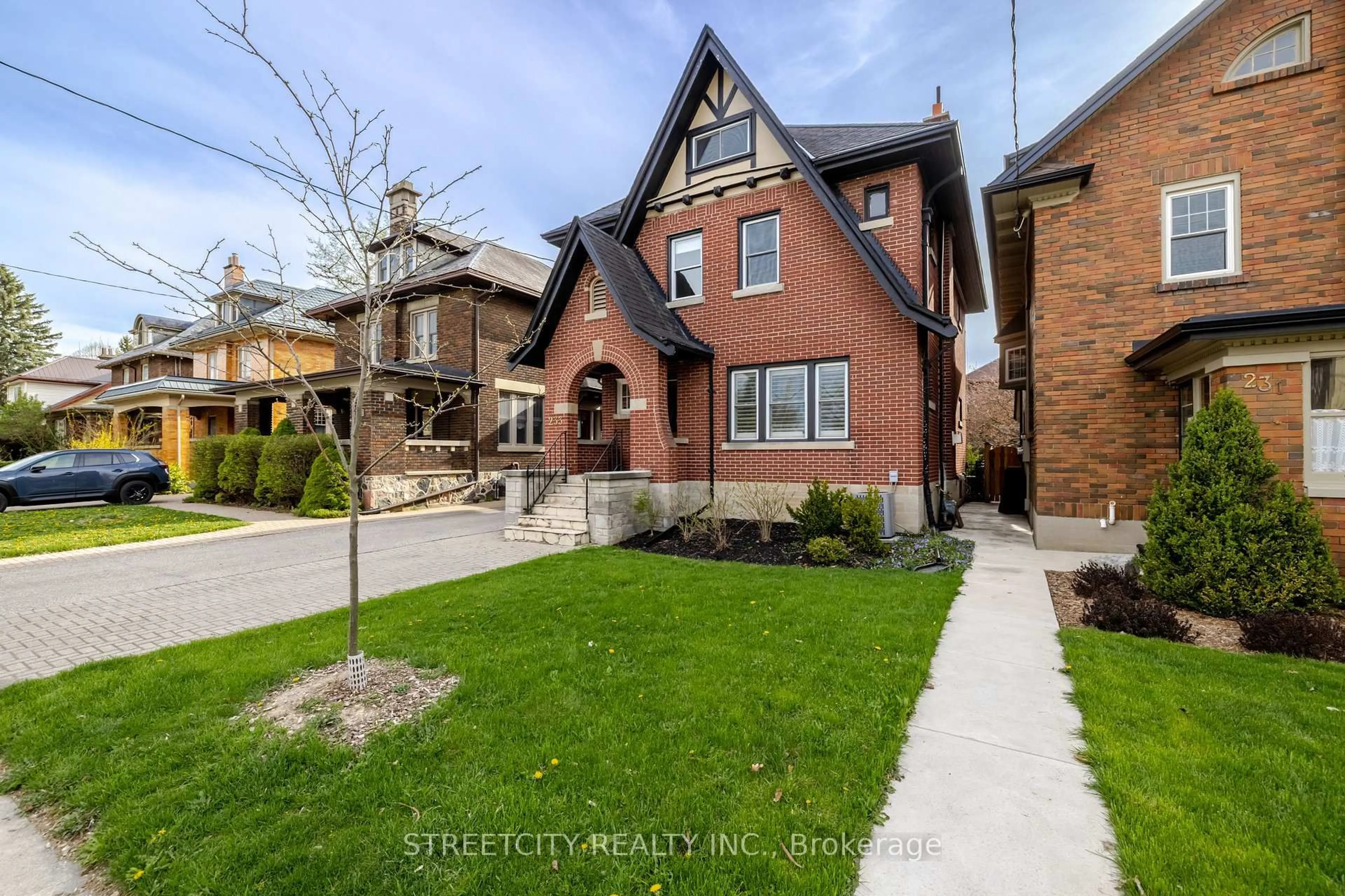 Home with brick exterior material, street for 233 Ridout St, London South Ontario N6C 3Y3