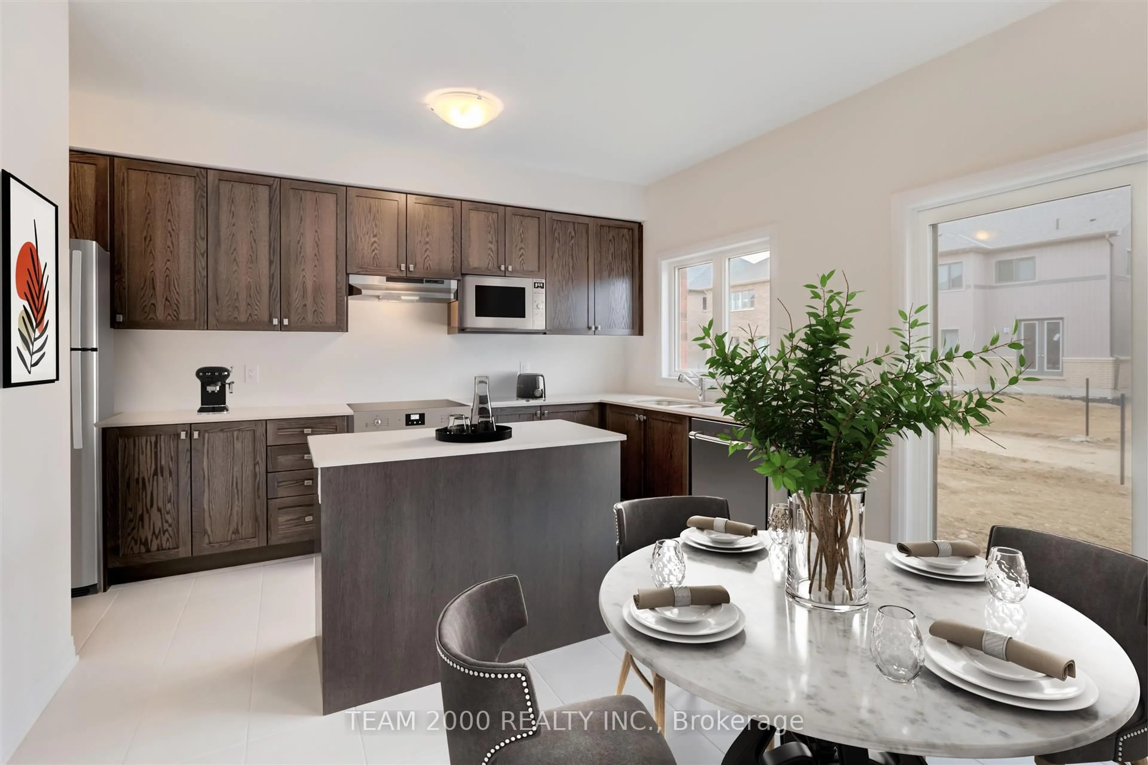 Open concept kitchen, unknown for 117 Waters Way, Wellington North Ontario N0G 1A0