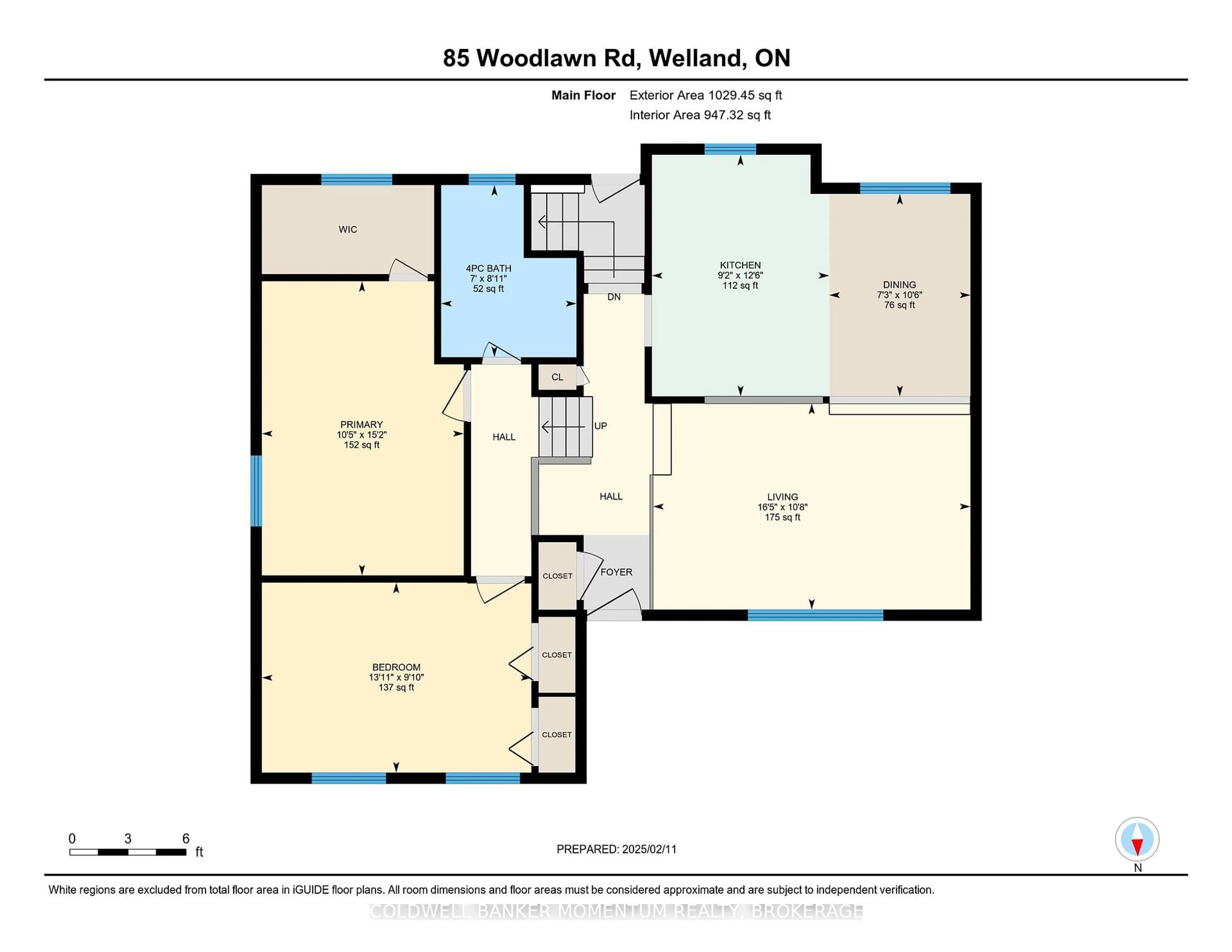 Floor plan for 85 Woodlawn Rd, Welland Ontario L3C 3J4