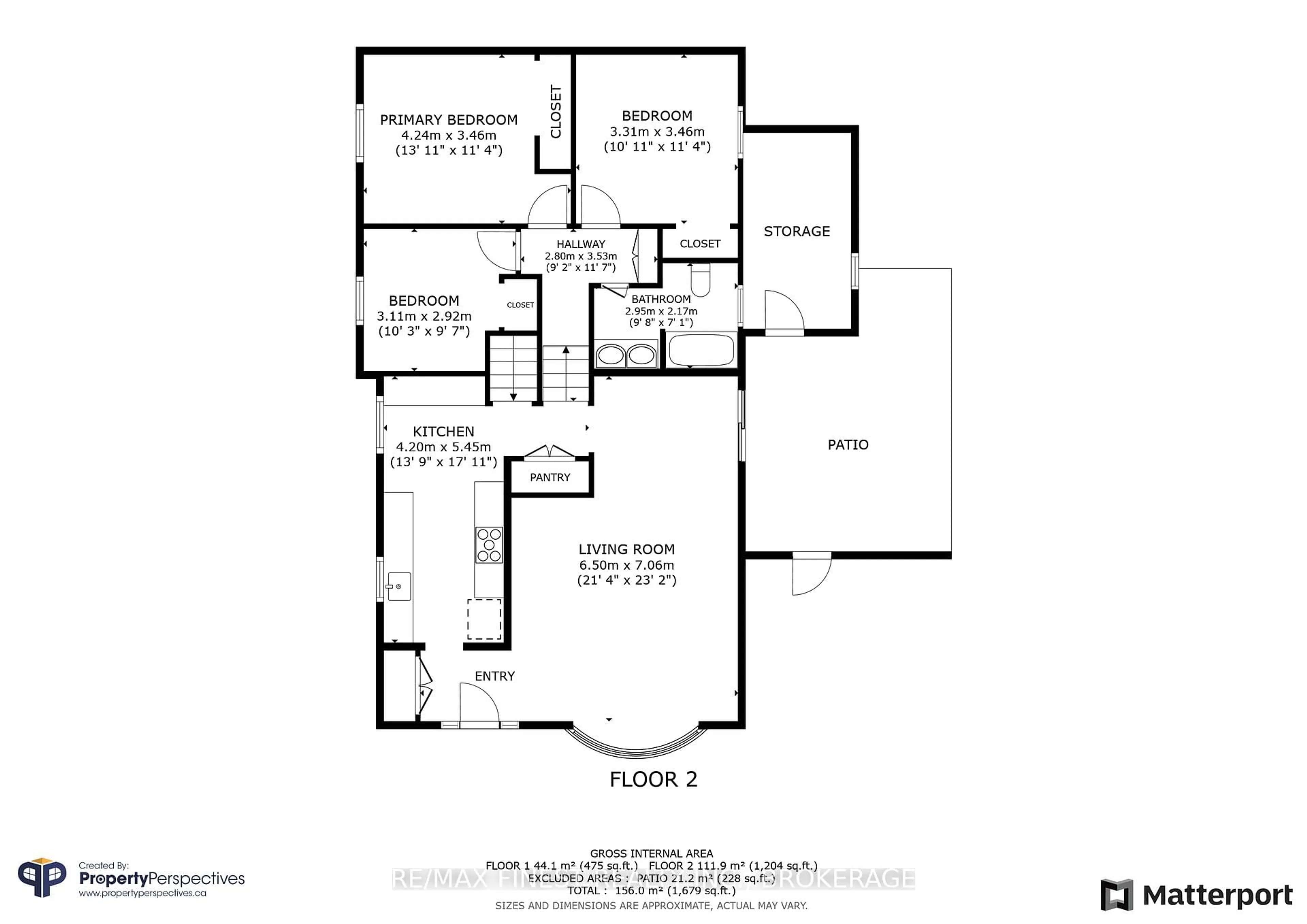 Floor plan for 1039 Hudson Dr, Kingston Ontario K7M 5K5