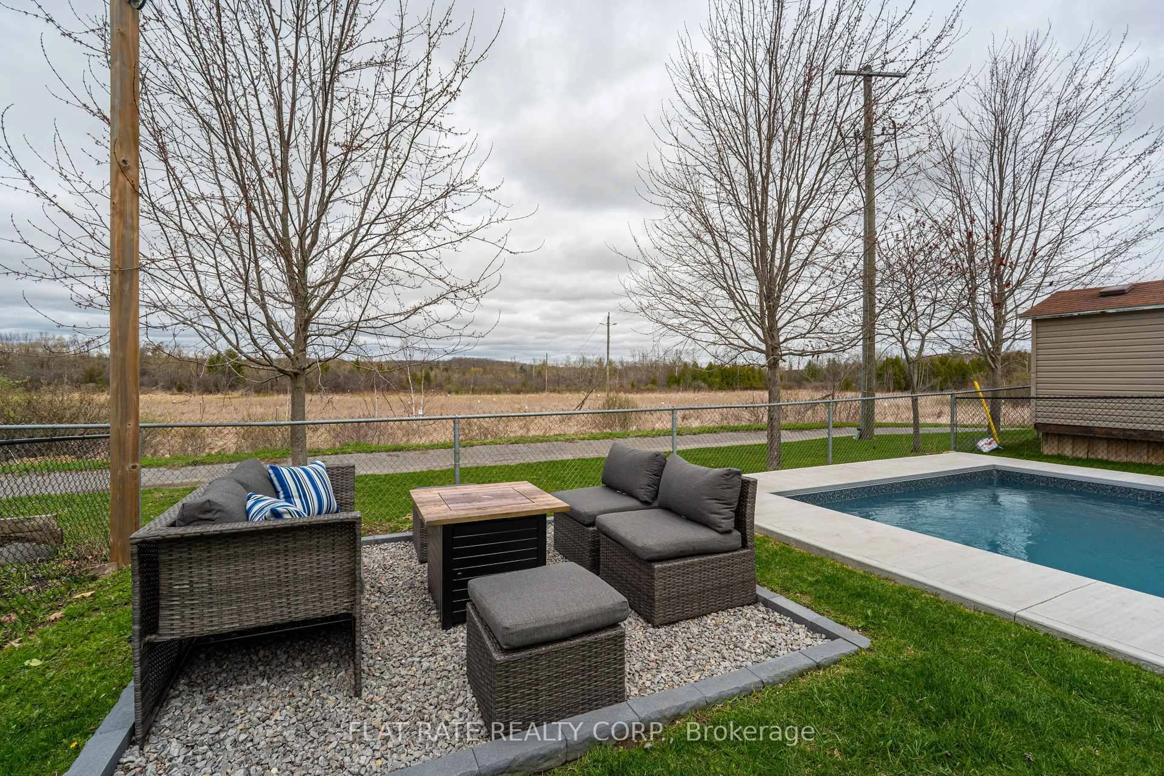 Patio, water/lake/river/ocean view for 2483 Cunningham Blvd, Peterborough Ontario K9H 0B2