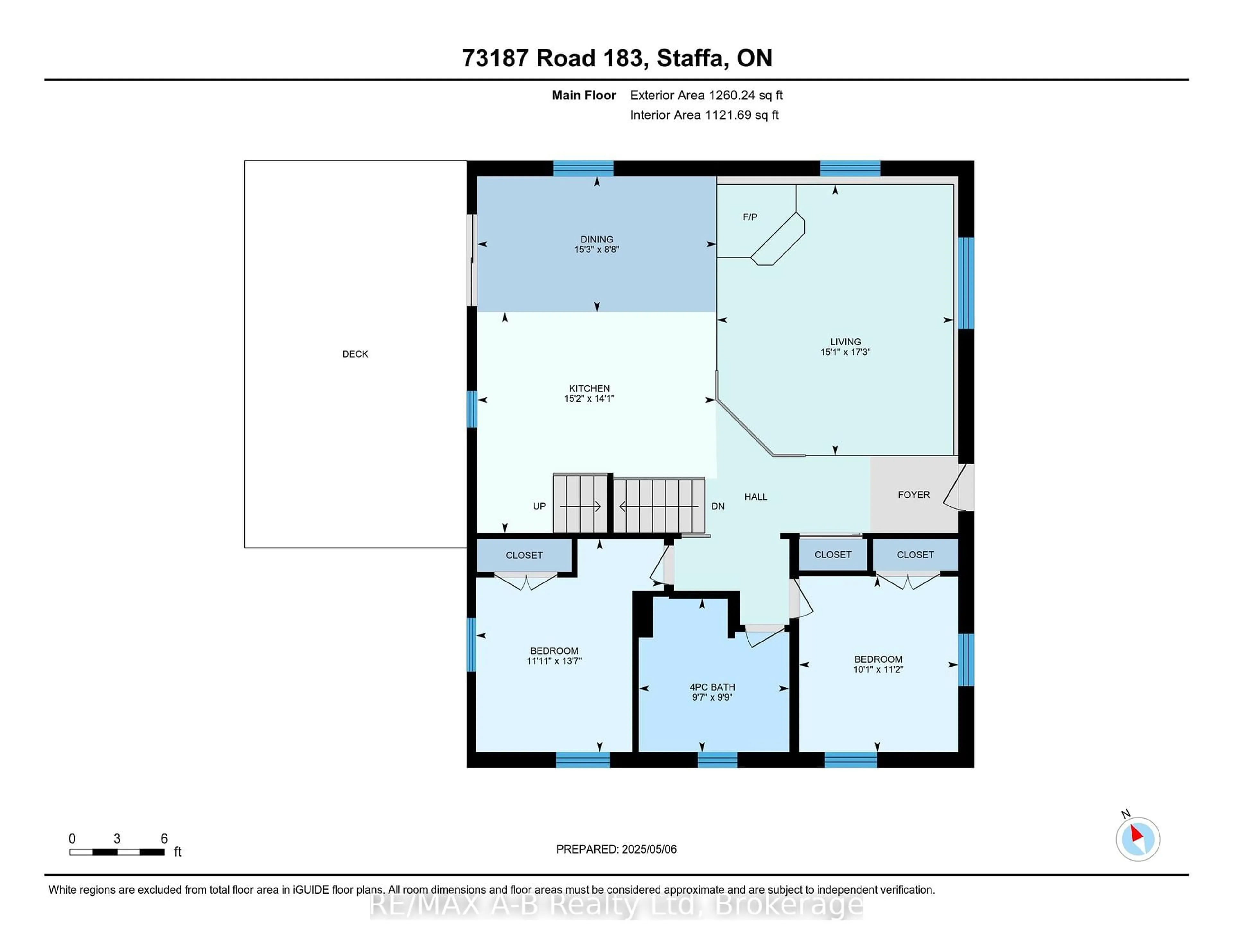 Floor plan for 73187 Perth Road 183 Rd, Huron East Ontario N0M 2E0