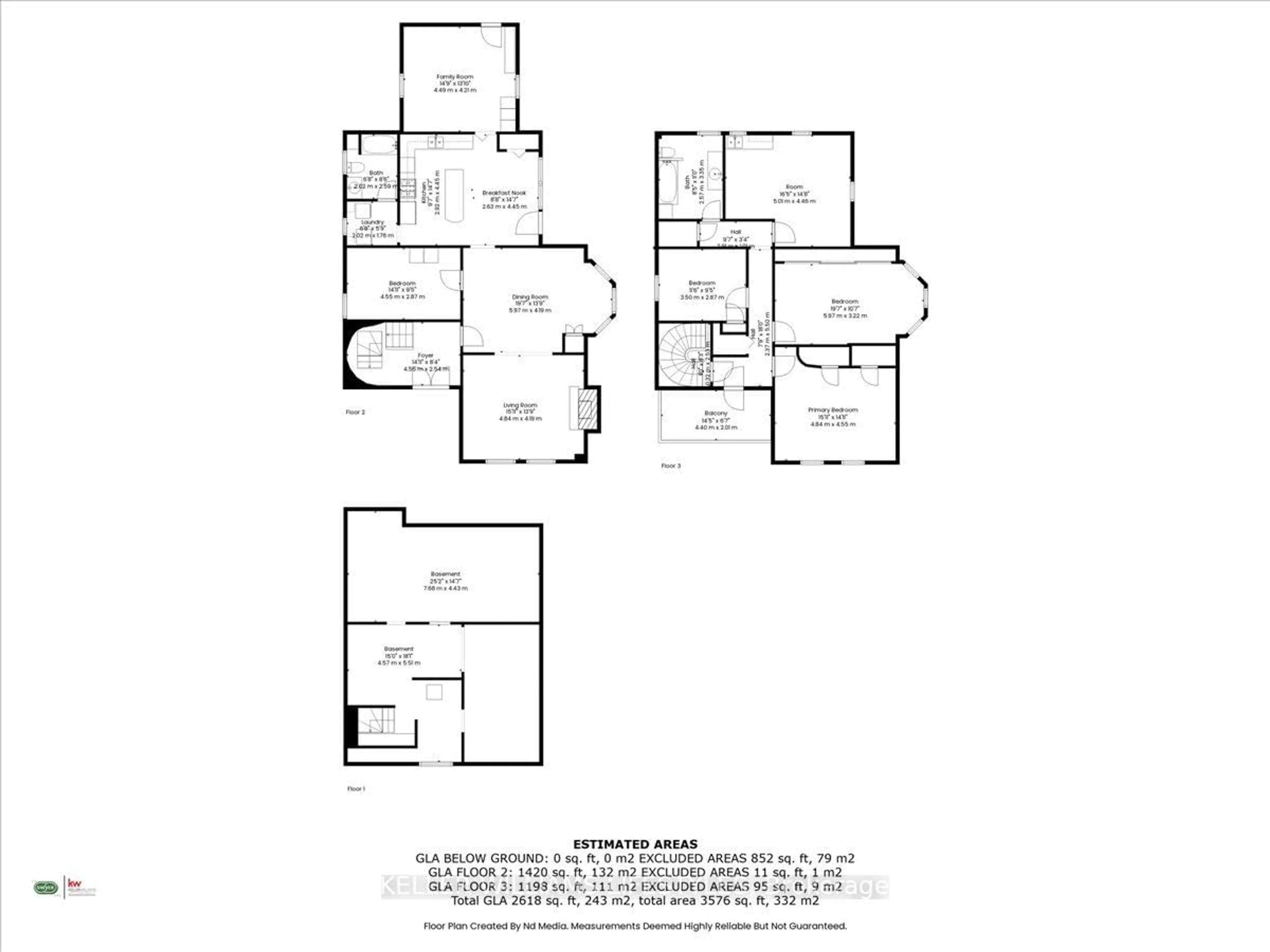 Floor plan for 45 St George St, St. Thomas Ontario N5P 2L3