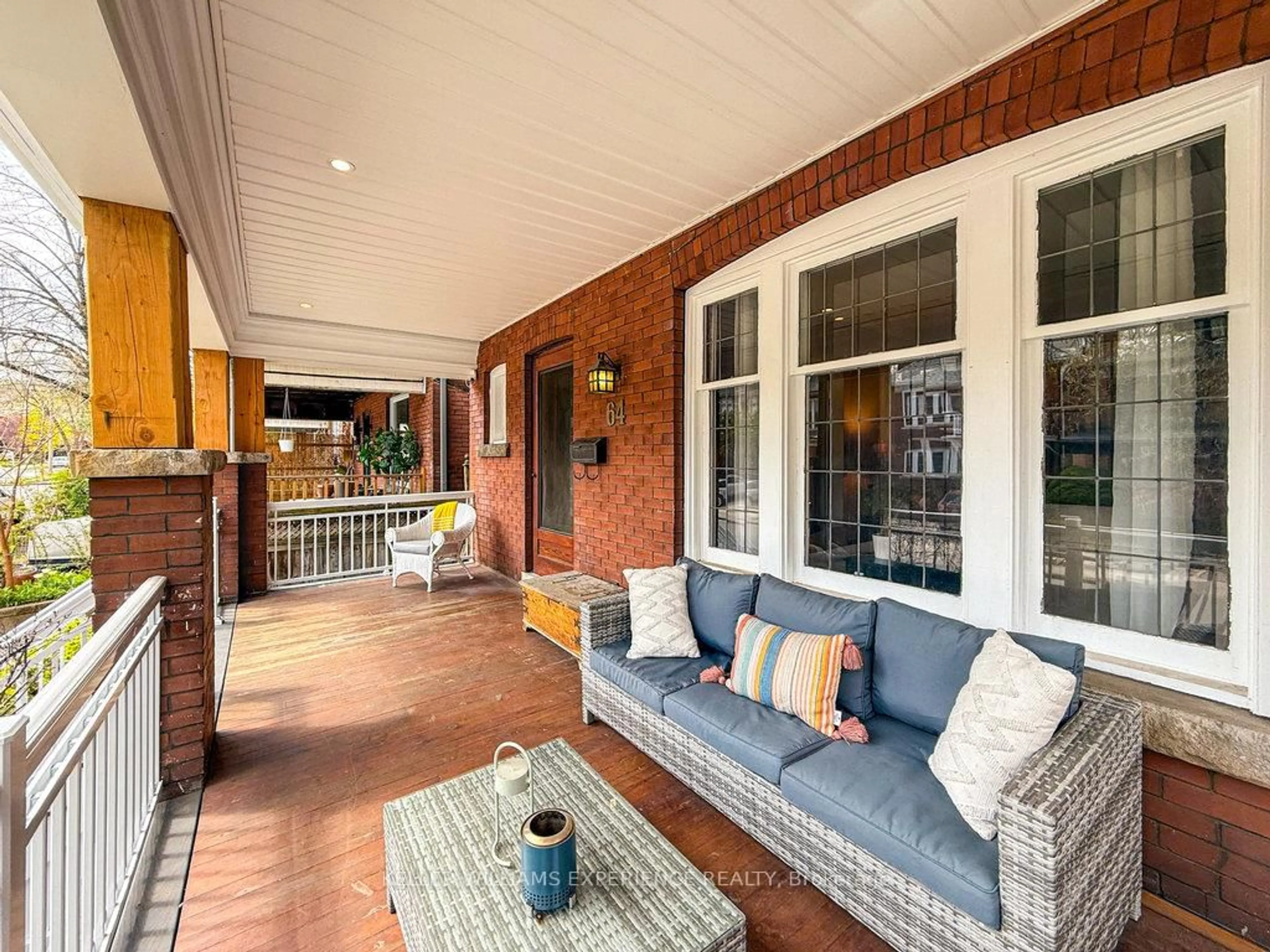 Home with brick exterior material, street for 64 Barnesdale Ave, Hamilton Ontario L8M 2V4