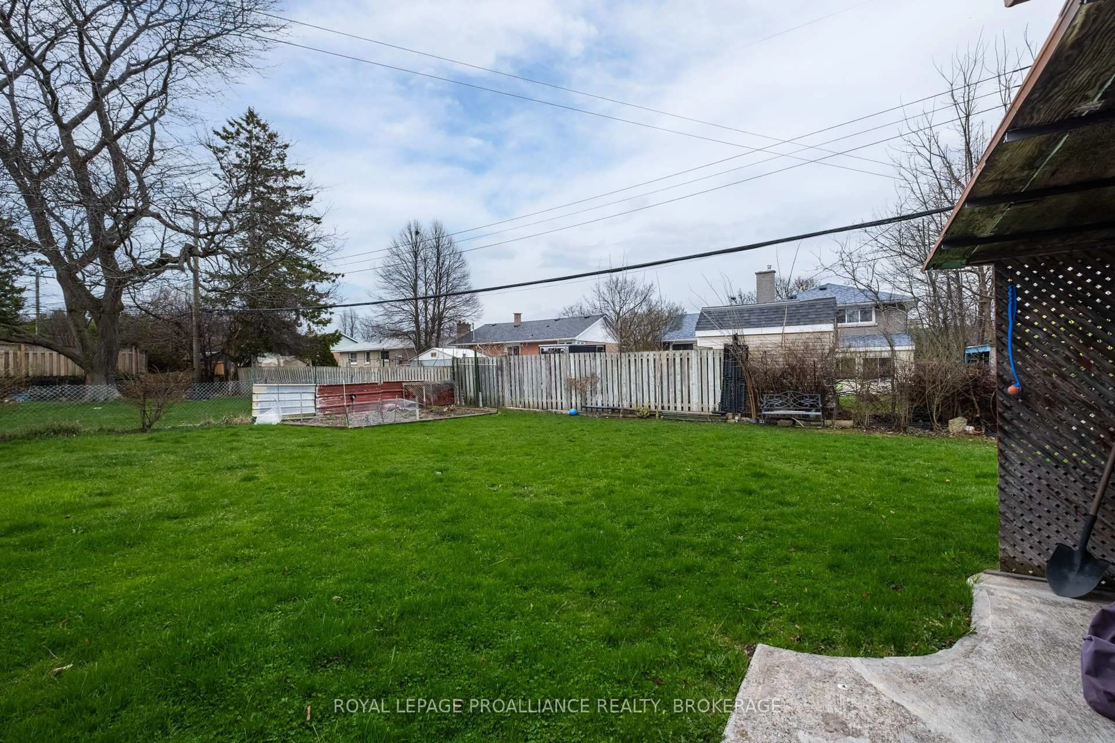 A pic from outside/outdoor area/front of a property/back of a property/a pic from drone, street for 56 Campbell Cres, Kingston Ontario K7M 1Z5