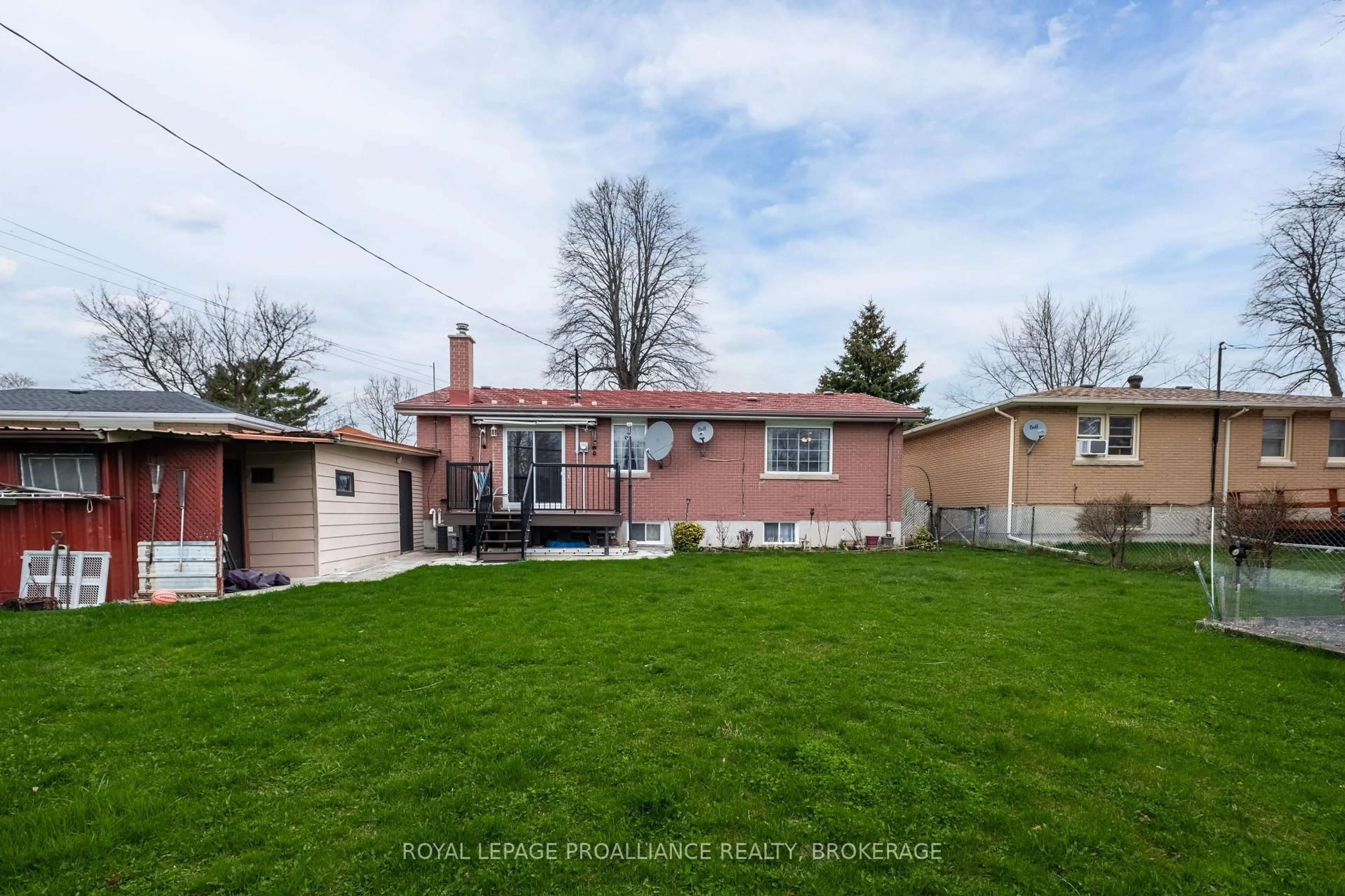A pic from outside/outdoor area/front of a property/back of a property/a pic from drone, street for 56 Campbell Cres, Kingston Ontario K7M 1Z5