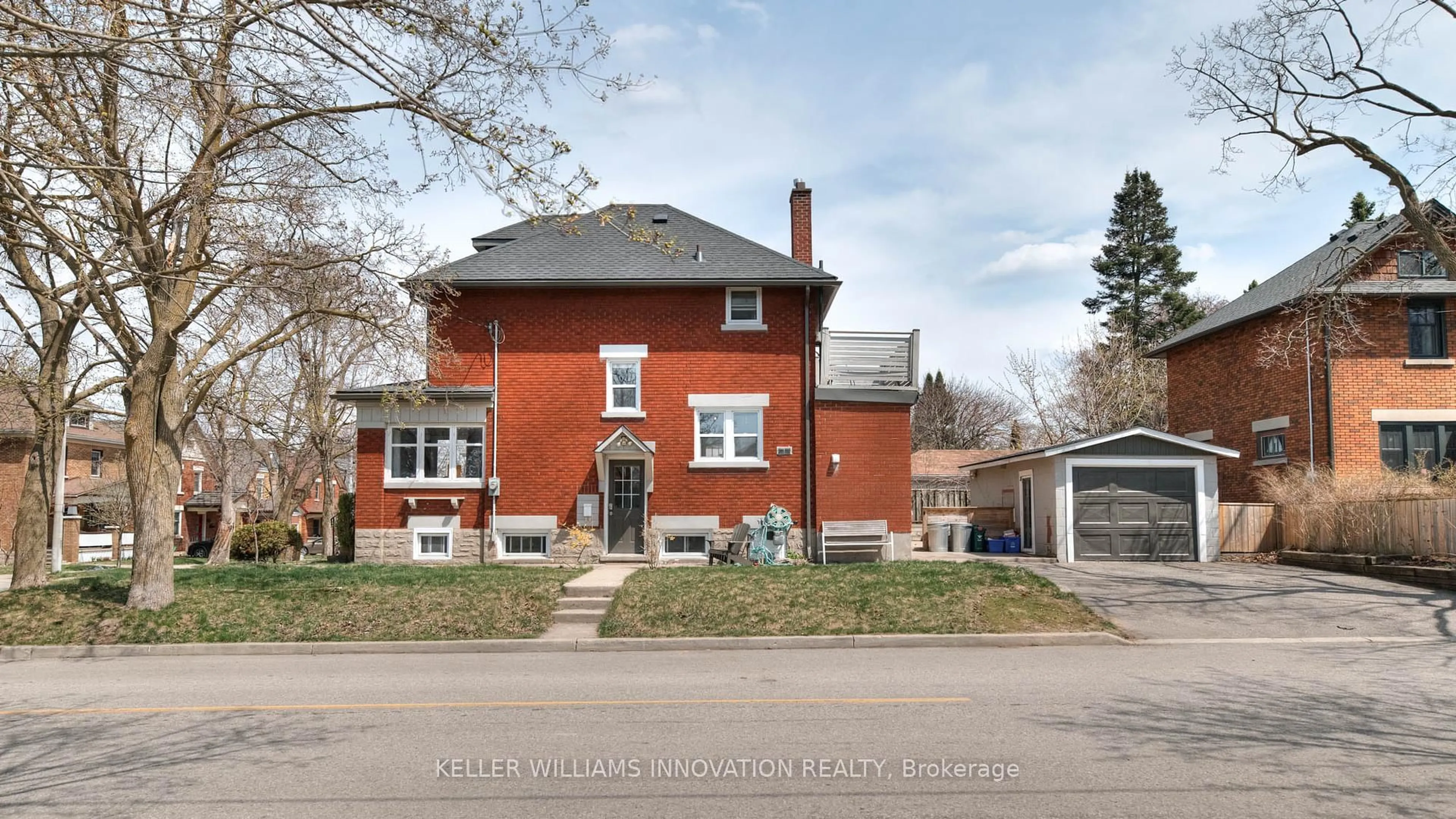 Home with brick exterior material, street for 131 Cameron St, Kitchener Ontario N2H 3A6
