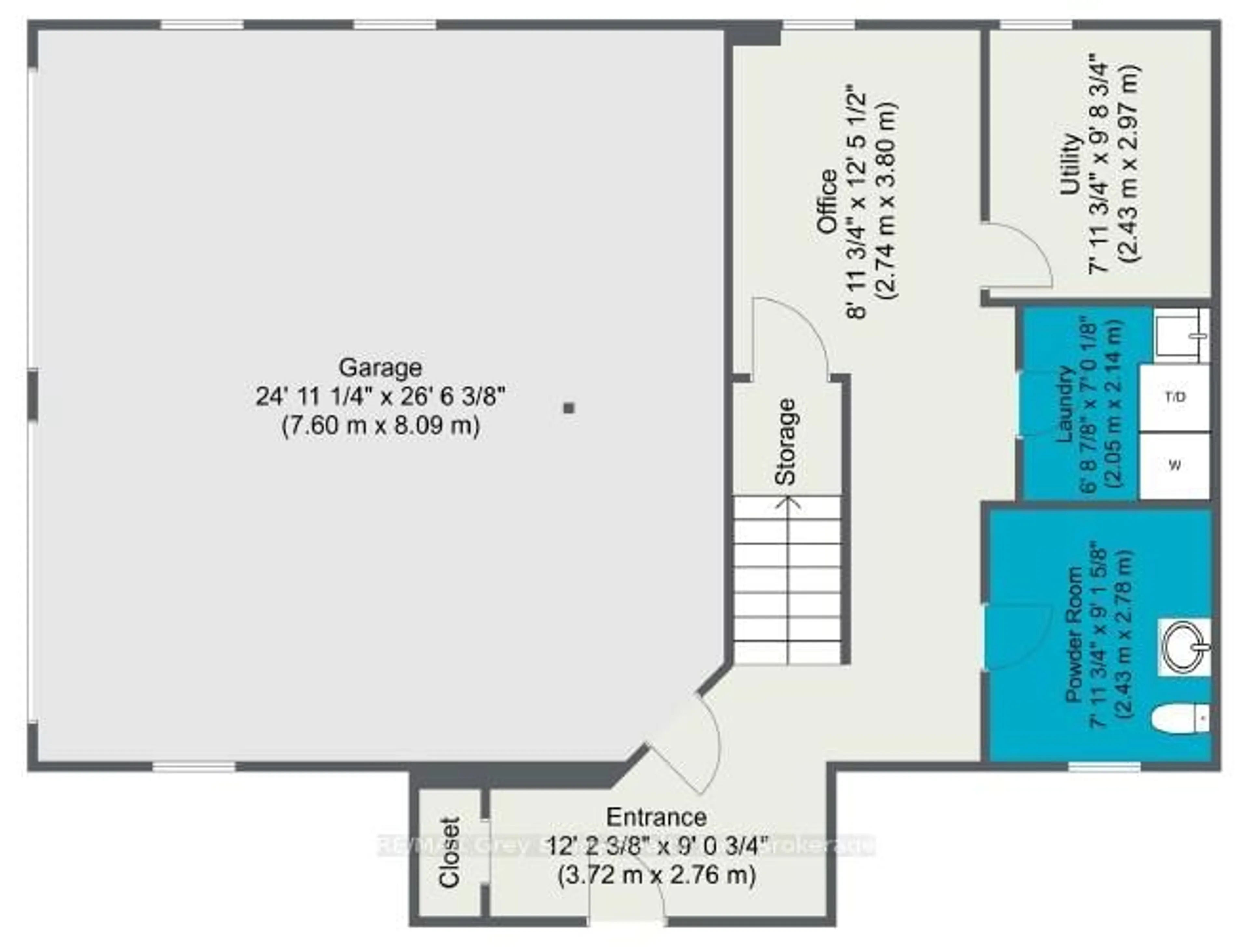 Floor plan for 717052 West Back Line, Chatsworth Ontario N0H 1G0