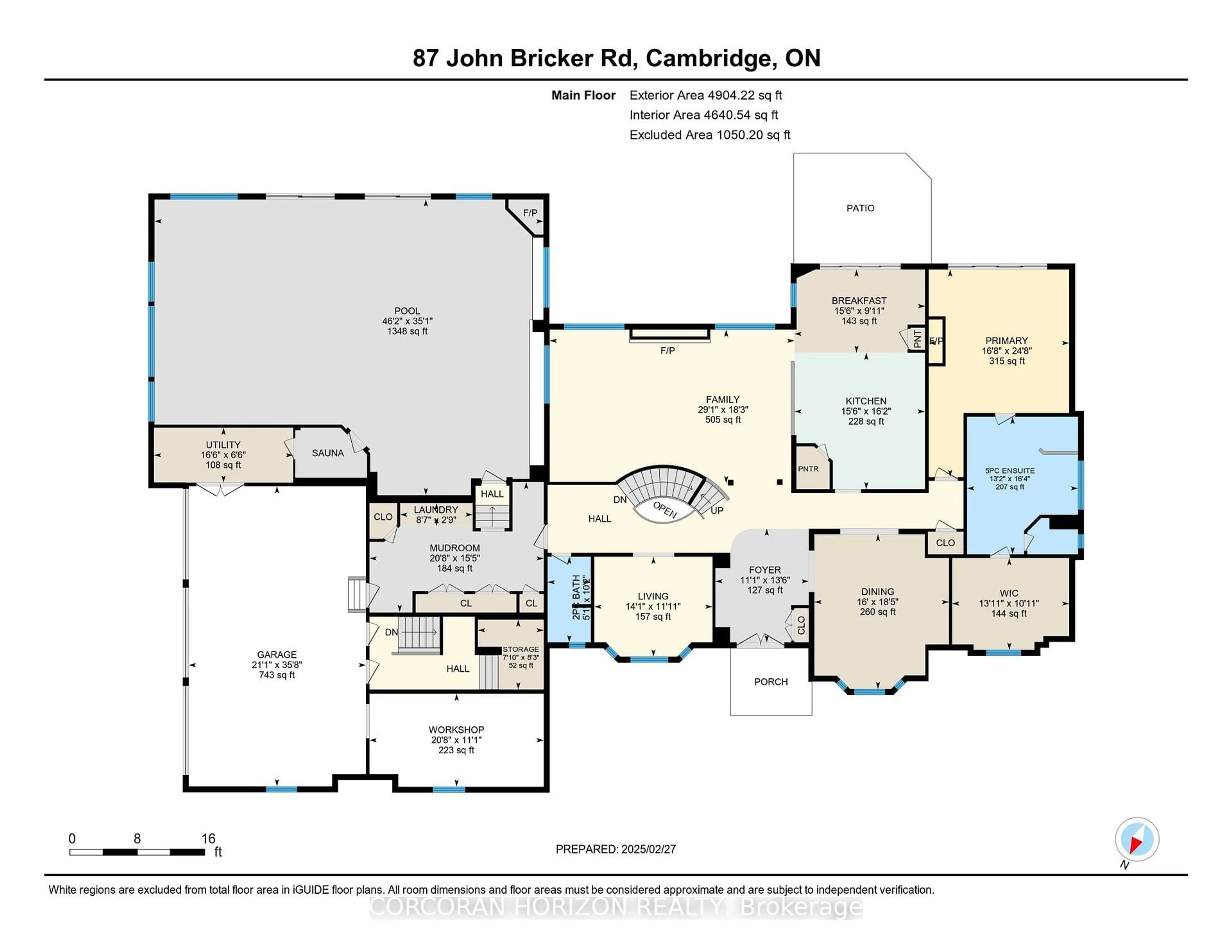 Floor plan for 87 John Bricker Rd, Cambridge Ontario N3H 4R8