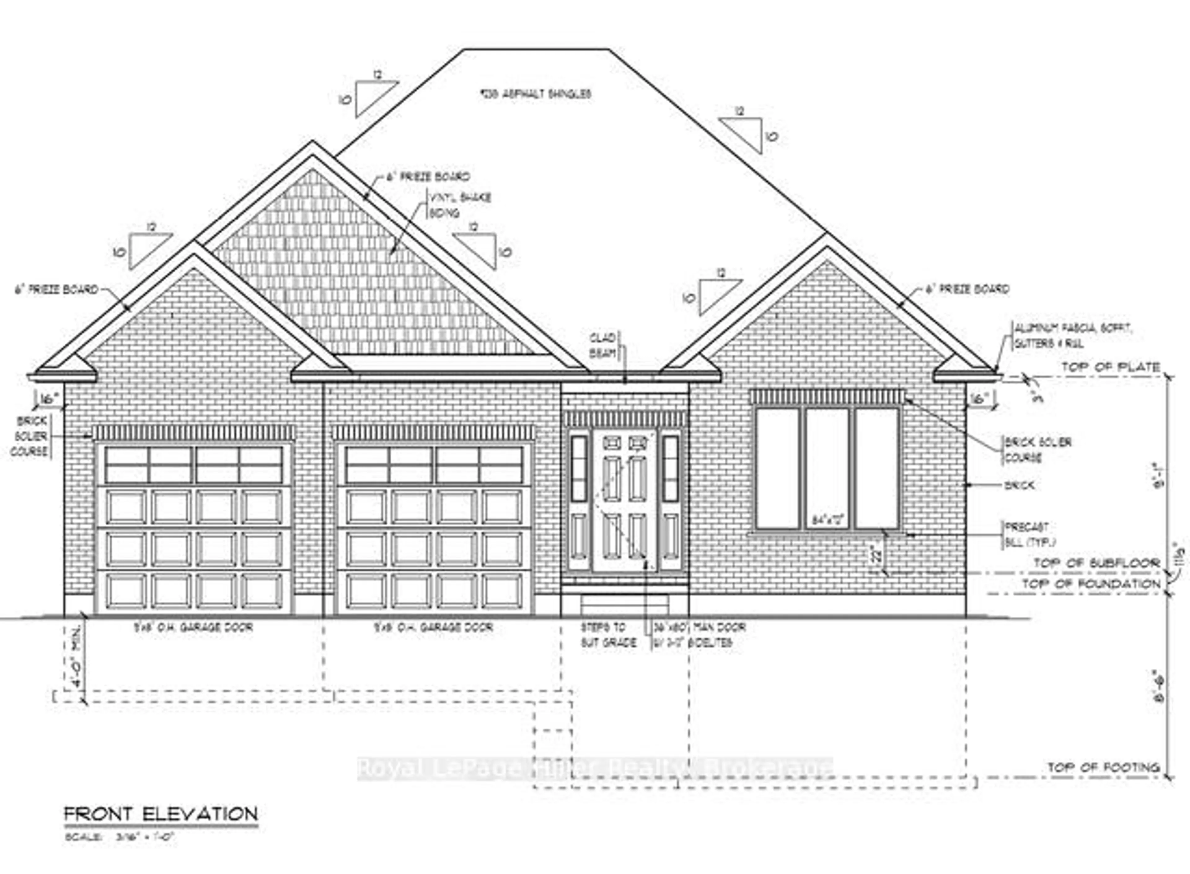 Home with brick exterior material, building for 25 Avery Pl, Perth East Ontario N0K 1M0