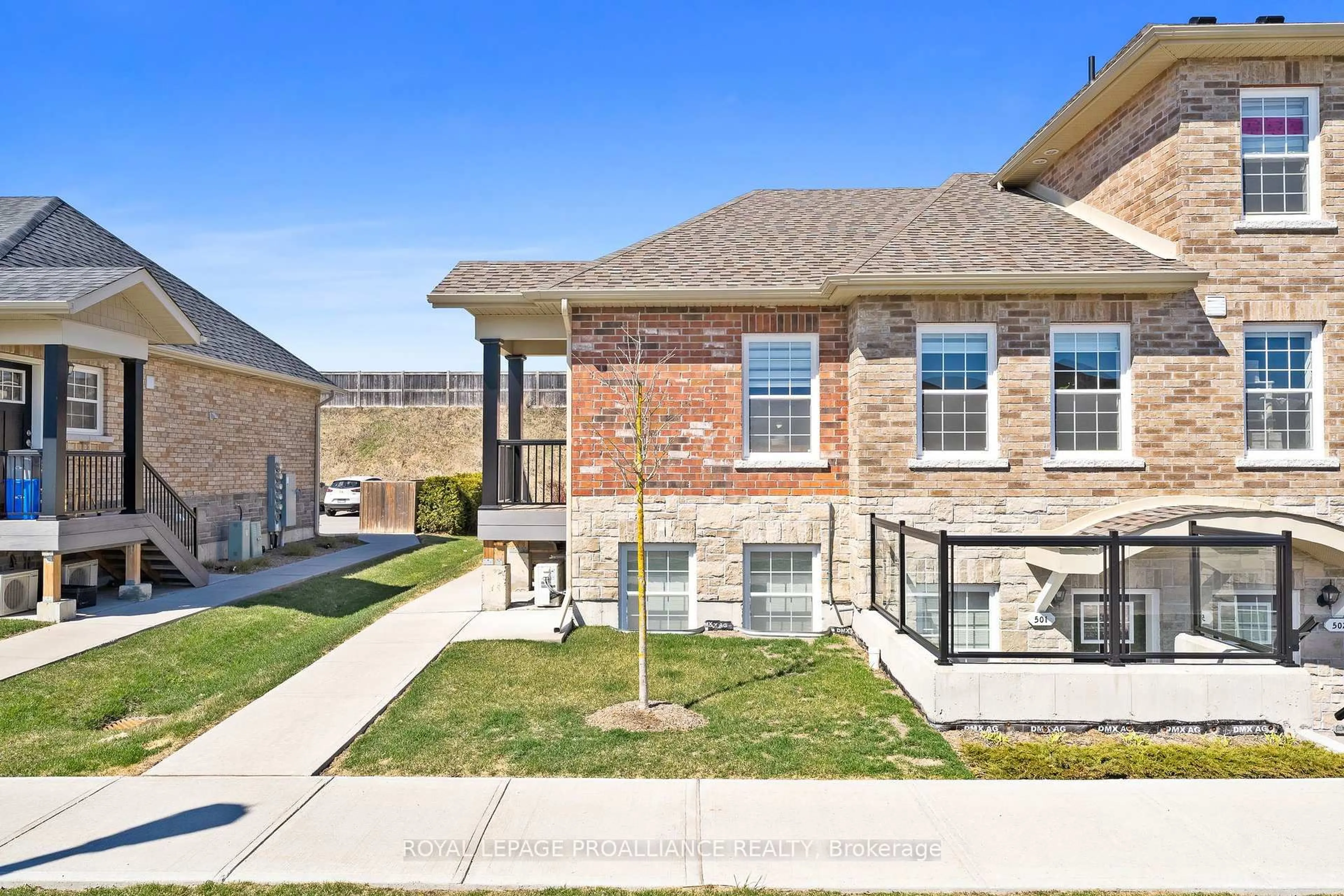 Home with brick exterior material, street for 470 Lonsberry Dr #505, Cobourg Ontario K9A 0K4