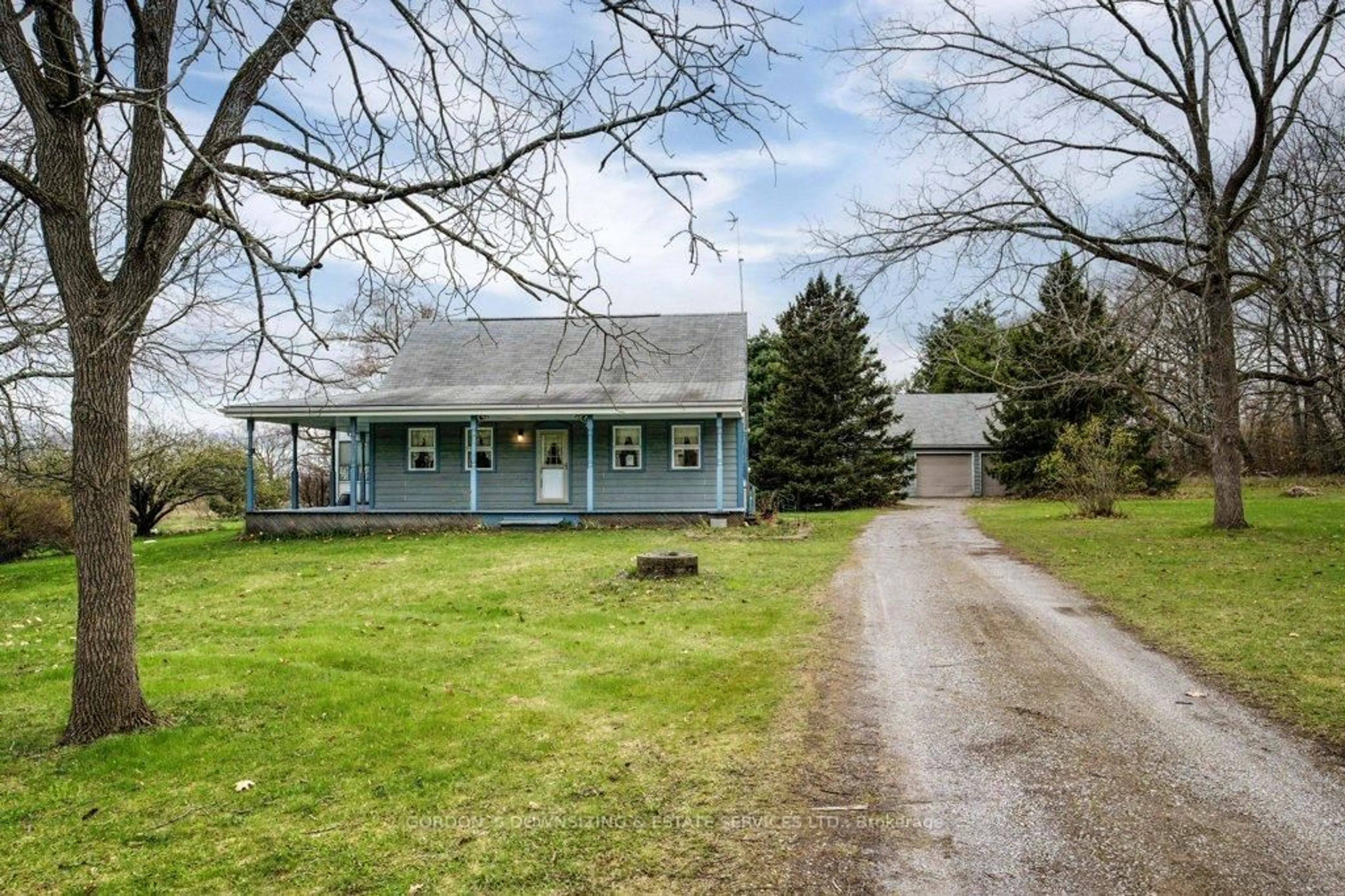 A pic from outside/outdoor area/front of a property/back of a property/a pic from drone, street for 426 Fiddick Rd, Cramahe Ontario K0K 1H0