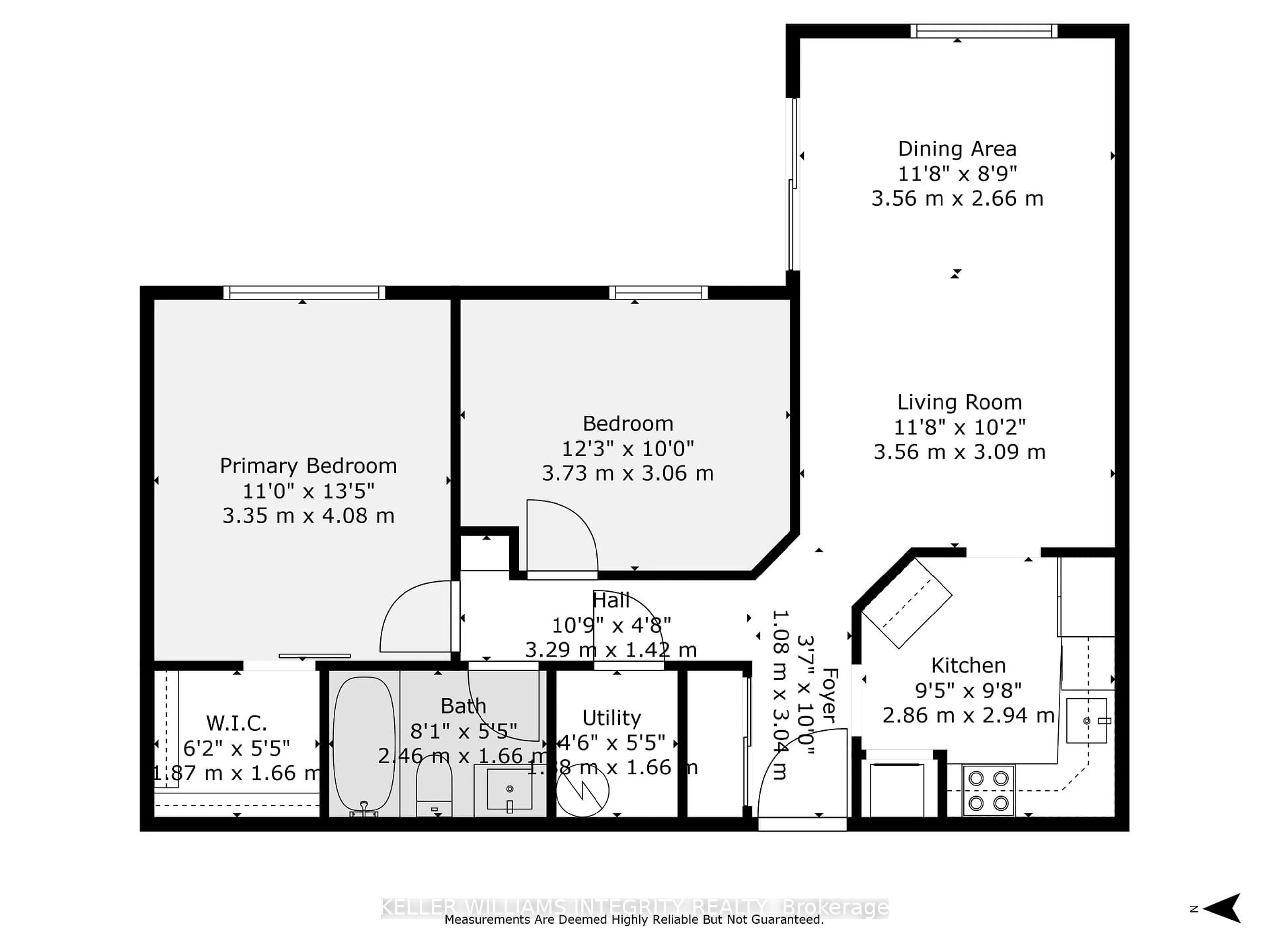 Floor plan for 266 Lorry Greenberg Dr #1, Ottawa Ontario K1T 3J9
