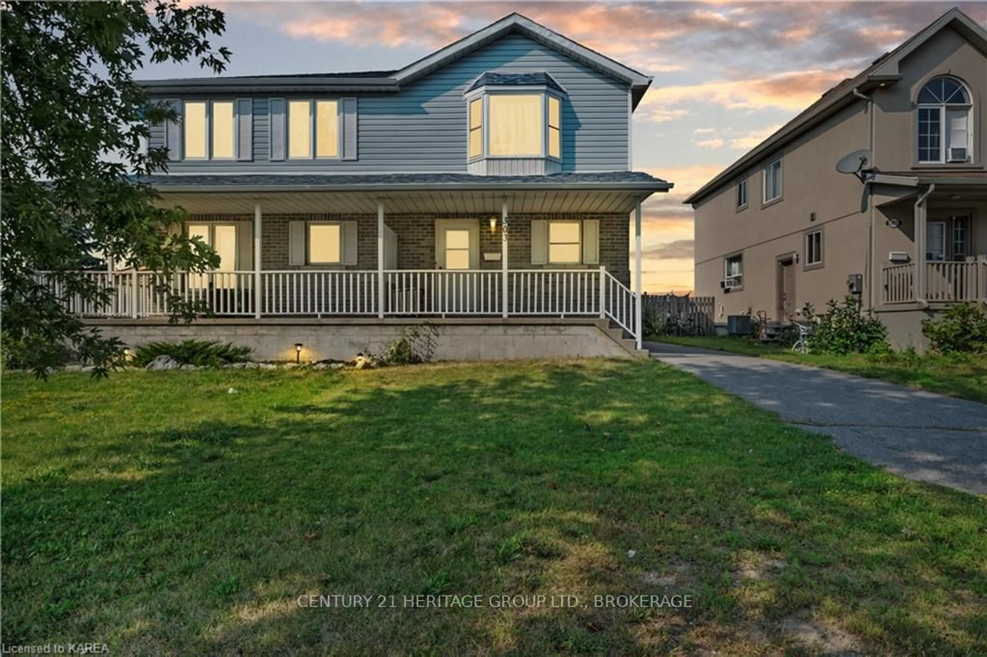 Home with vinyl exterior material, unknown for 303 CONACHER Dr, Kingston Ontario K7K 7J6
