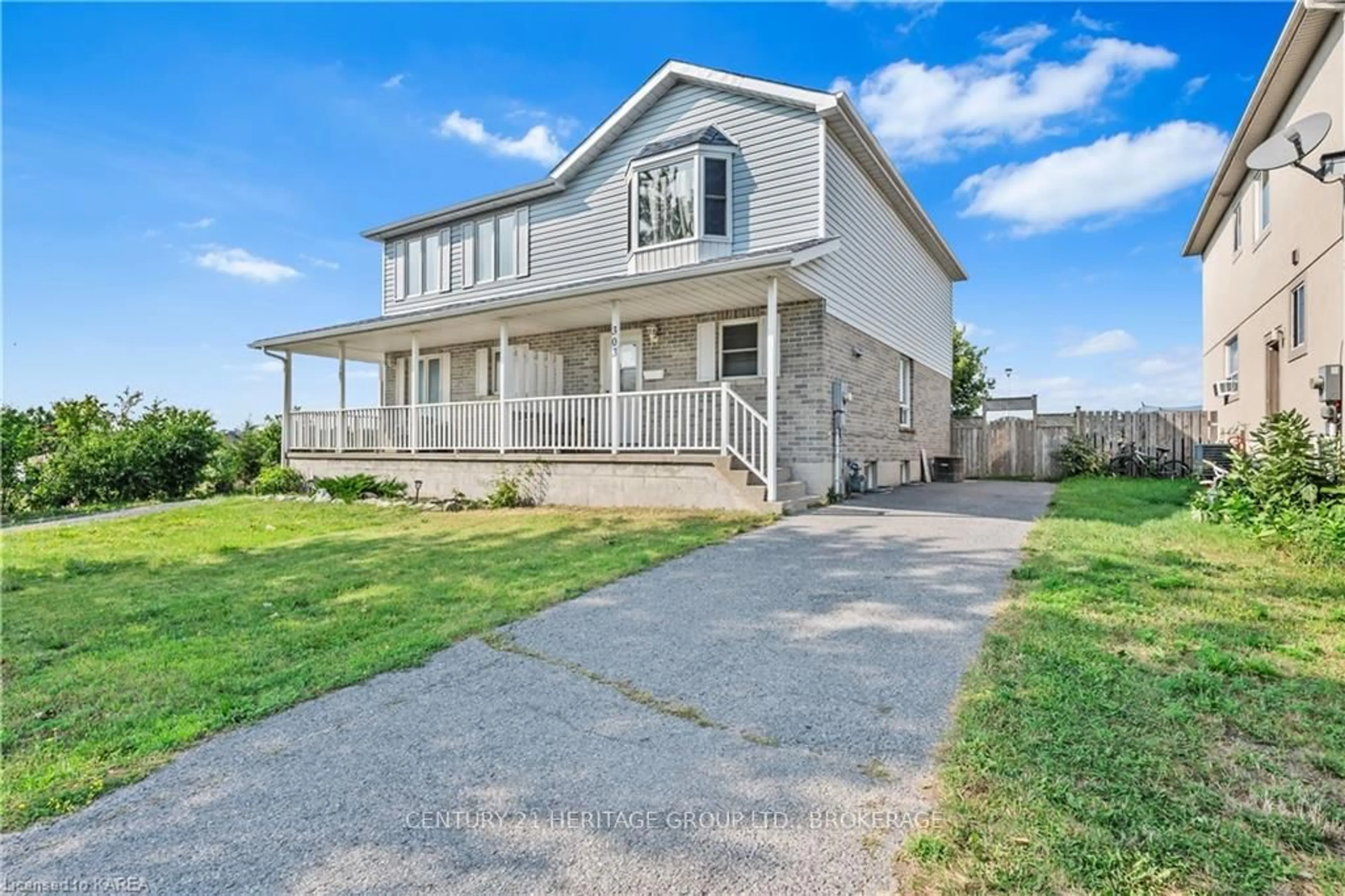 A pic from outside/outdoor area/front of a property/back of a property/a pic from drone, unknown for 303 CONACHER Dr, Kingston Ontario K7K 7J6