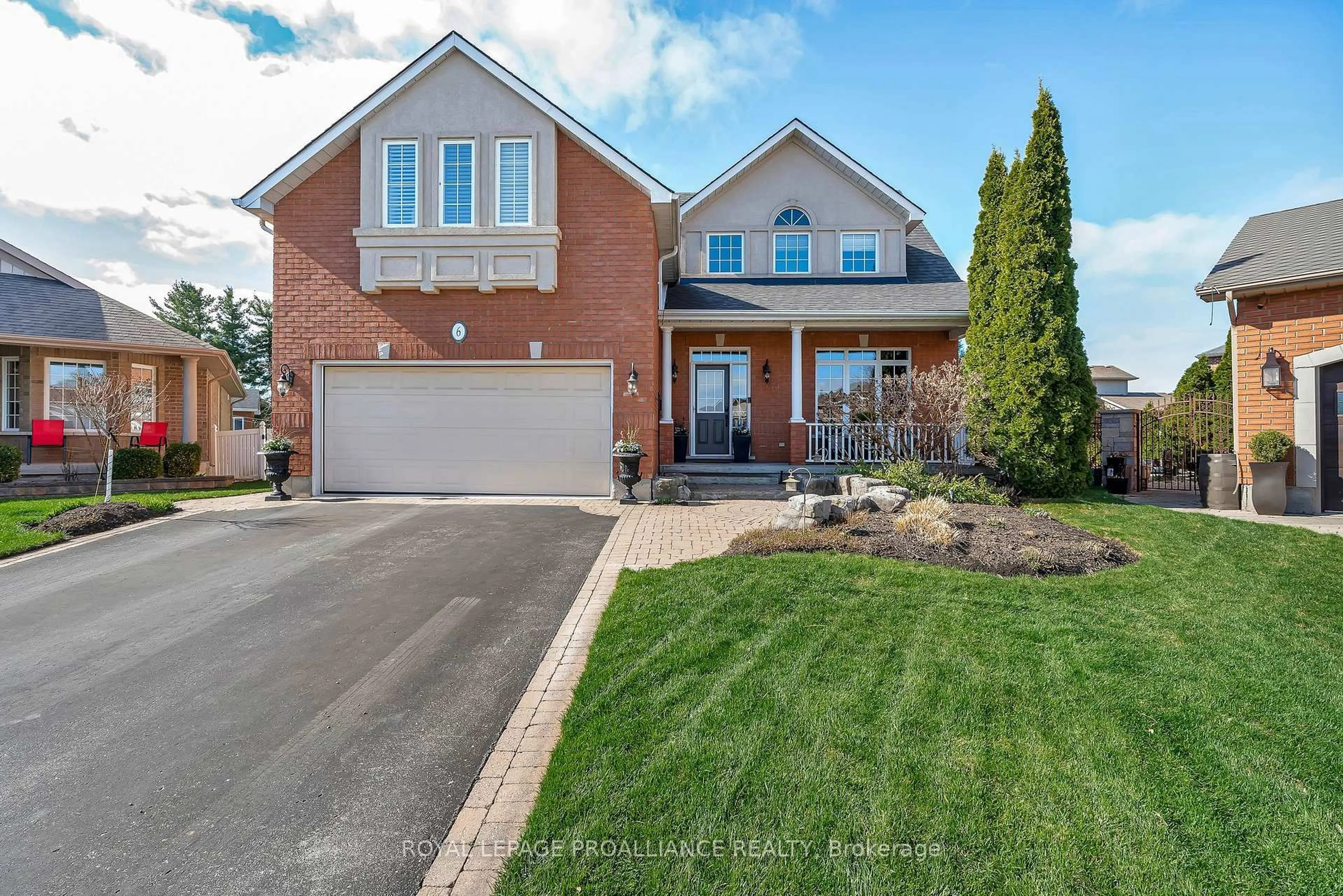 Home with brick exterior material, street for 6 Hilton Pl, Belleville Ontario K8P 5N2