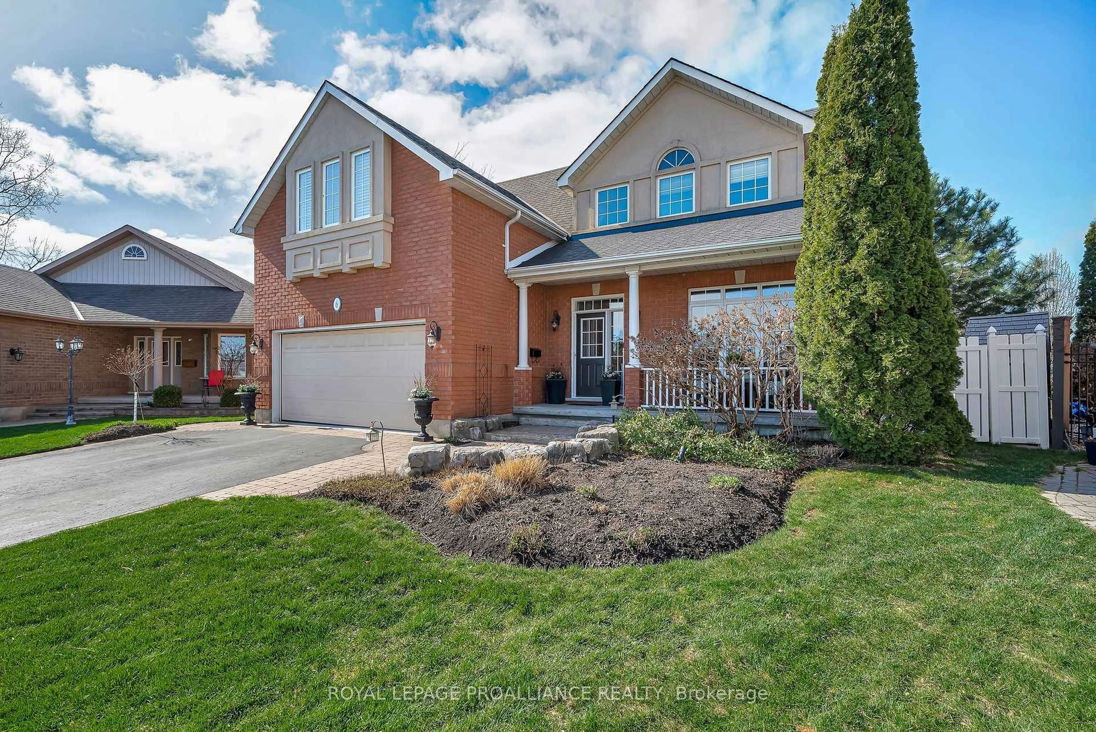 Home with brick exterior material, street for 6 Hilton Pl, Belleville Ontario K8P 5N2