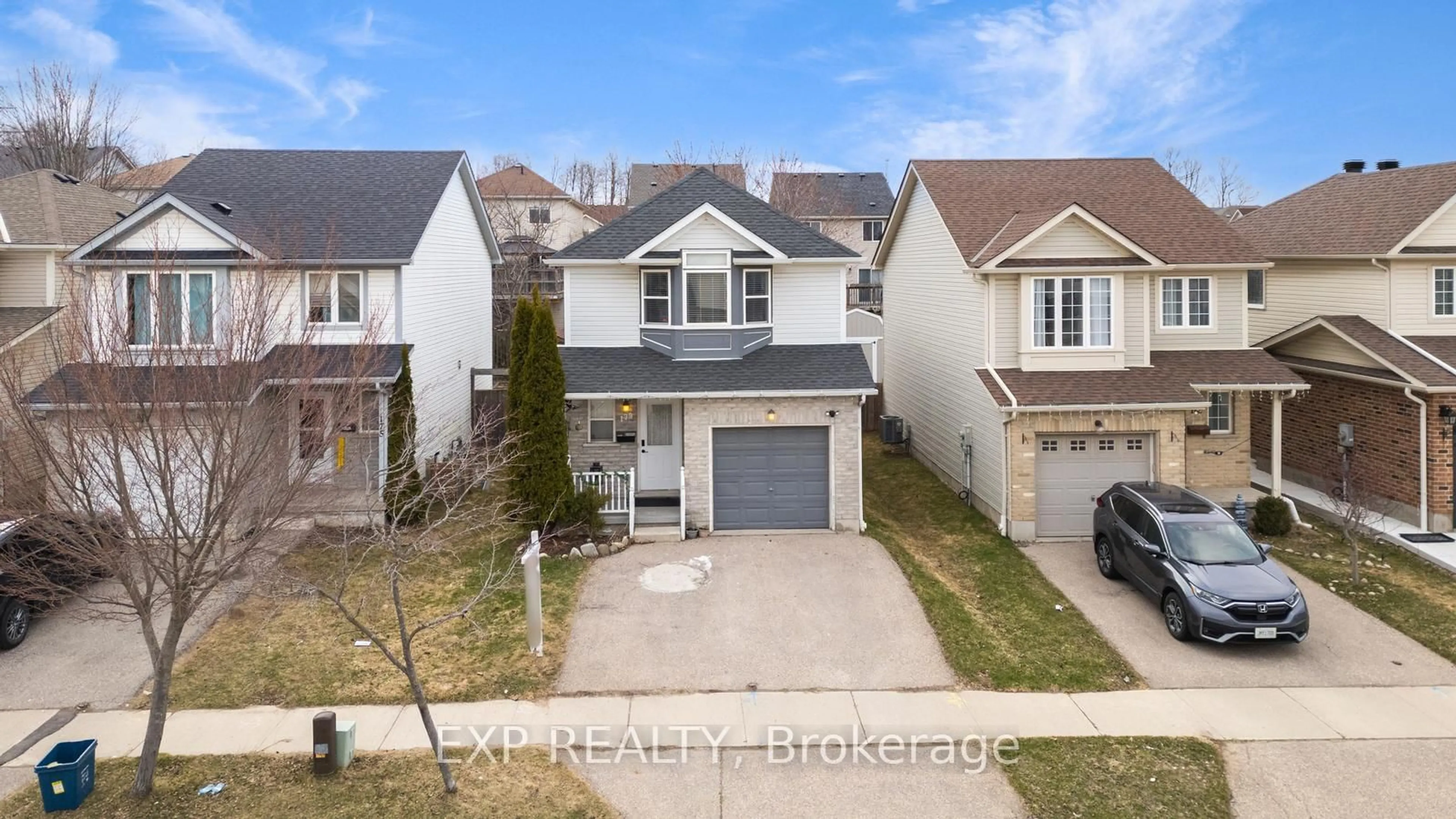 A pic from outside/outdoor area/front of a property/back of a property/a pic from drone, street for 179 HENHOEFFER Cres, Kitchener Ontario N2E 9H1