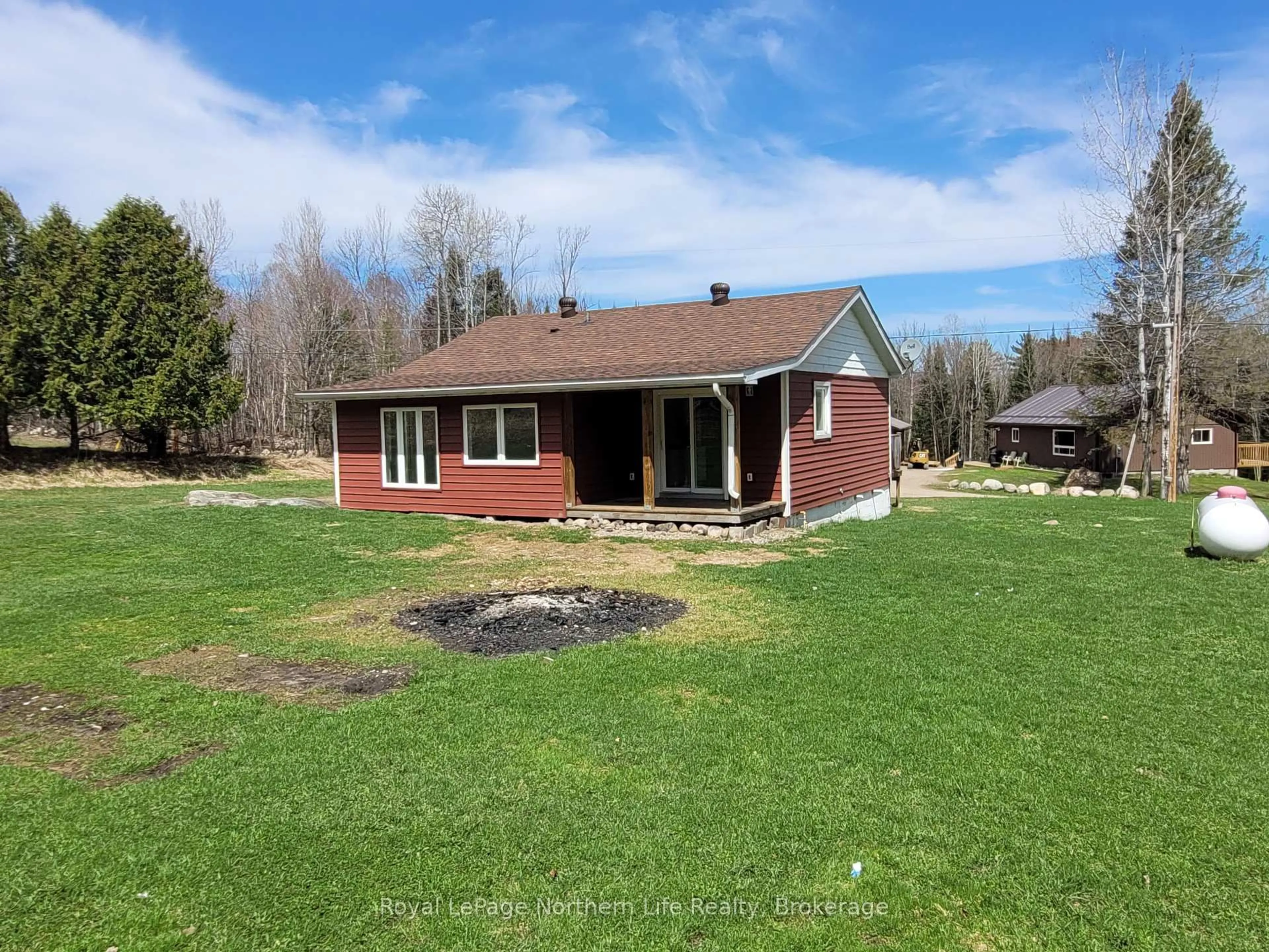 A pic from outside/outdoor area/front of a property/back of a property/a pic from drone, unknown for 38 Montreuil Rd, Mattawan Ontario P0H 1V0
