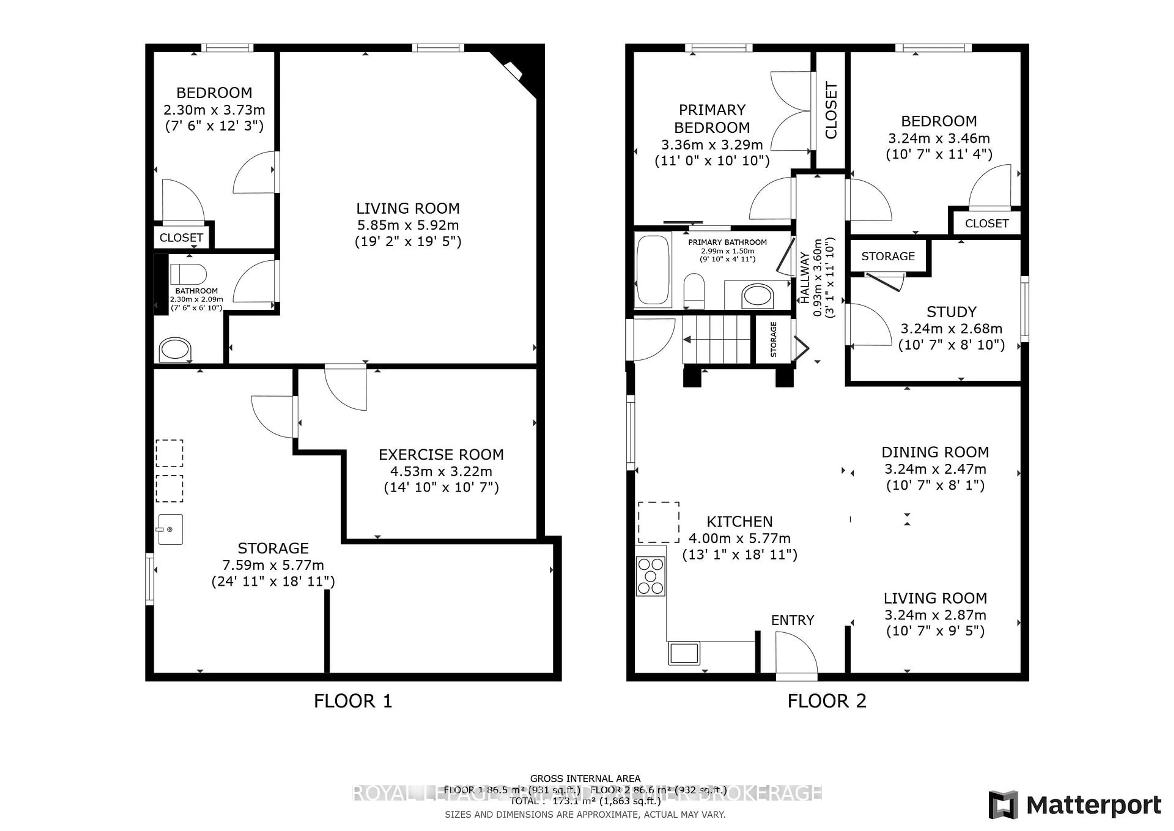 Floor plan for 251 Highview Cres, London South Ontario N6J 4E1