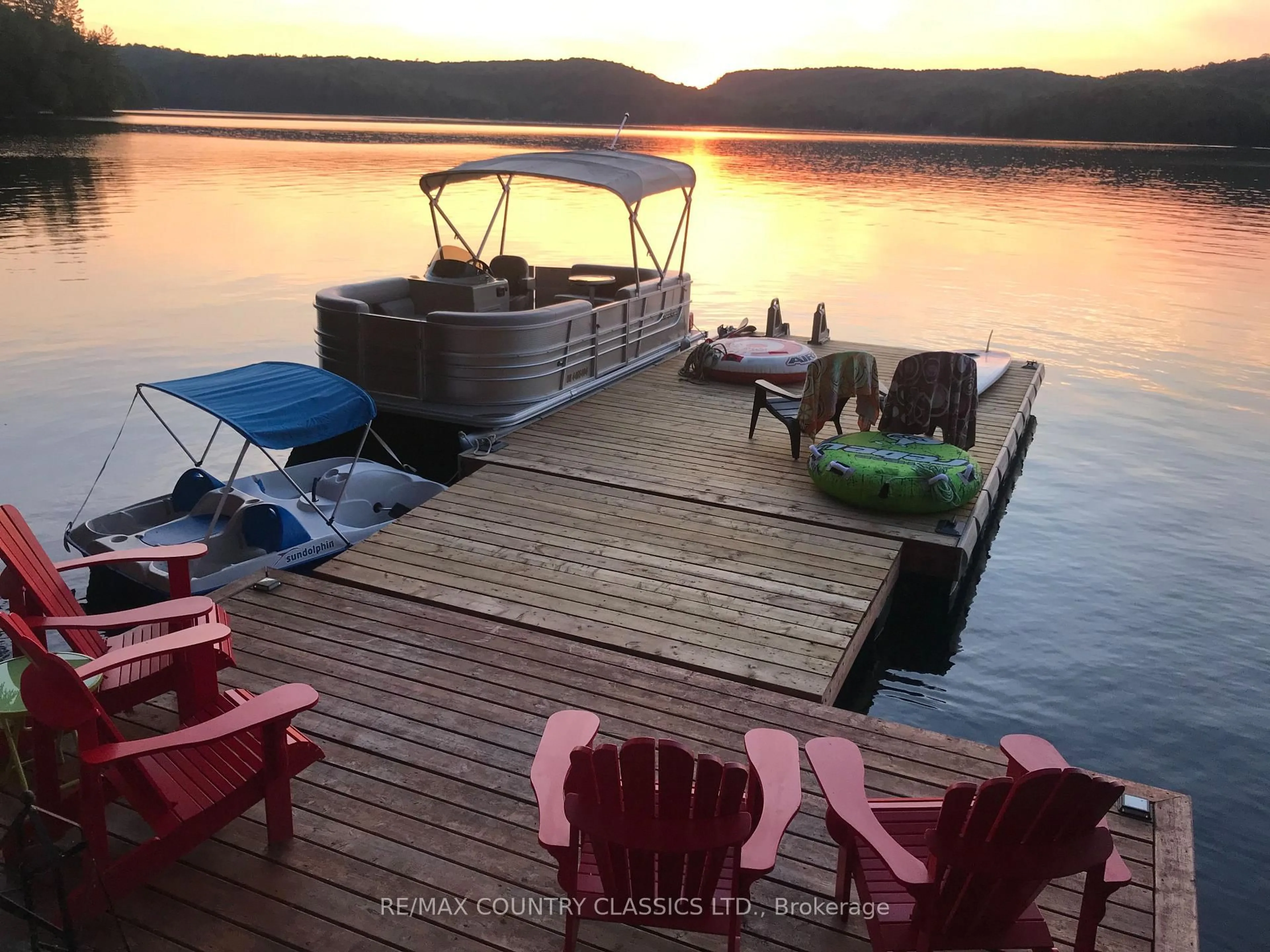 Patio, water/lake/river/ocean view for 322B Lauretta Lane, Bancroft Ontario K0L 1C0