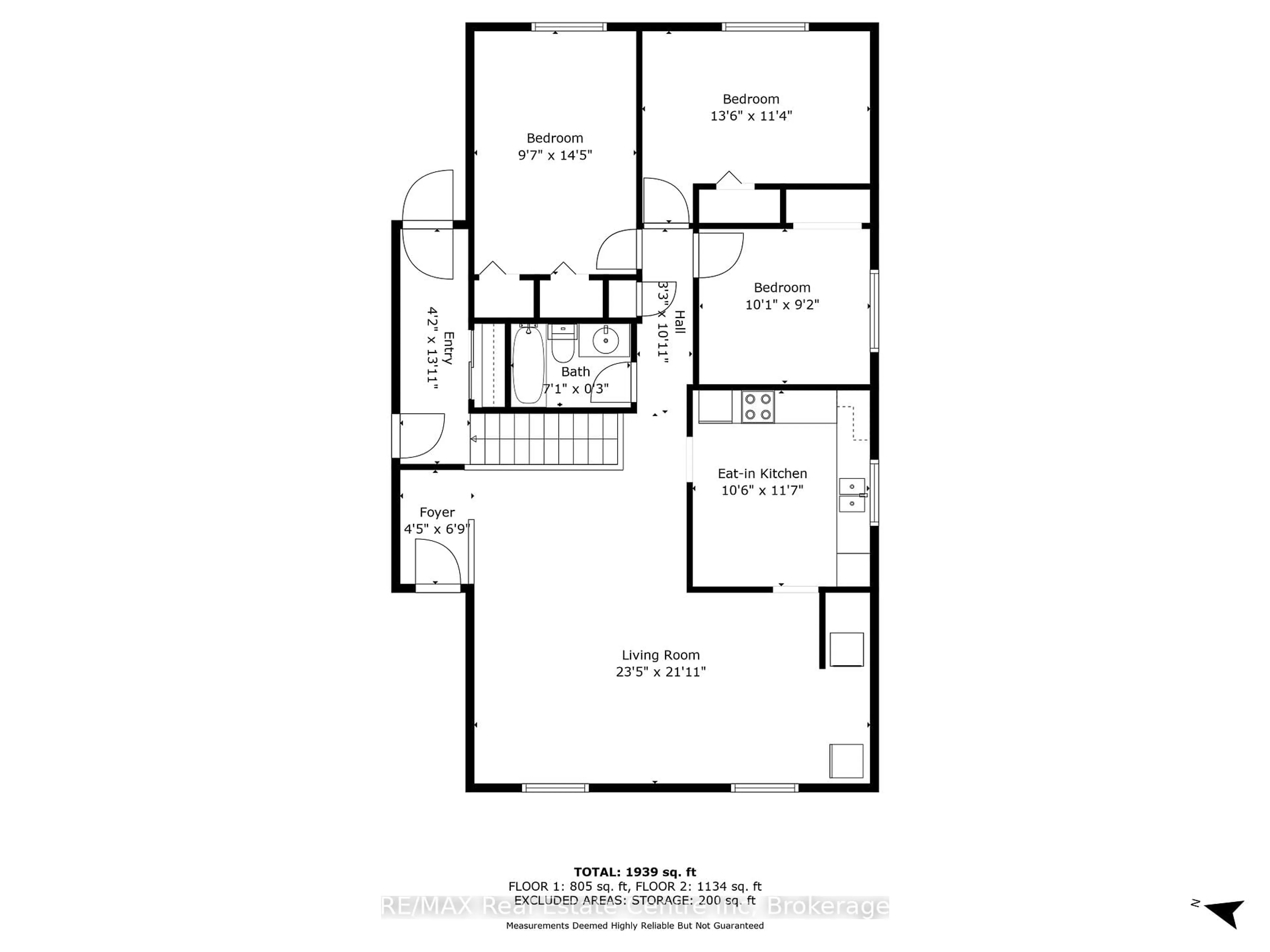 Floor plan for 407 IRONWOOD Rd, Guelph Ontario N1G 3R2