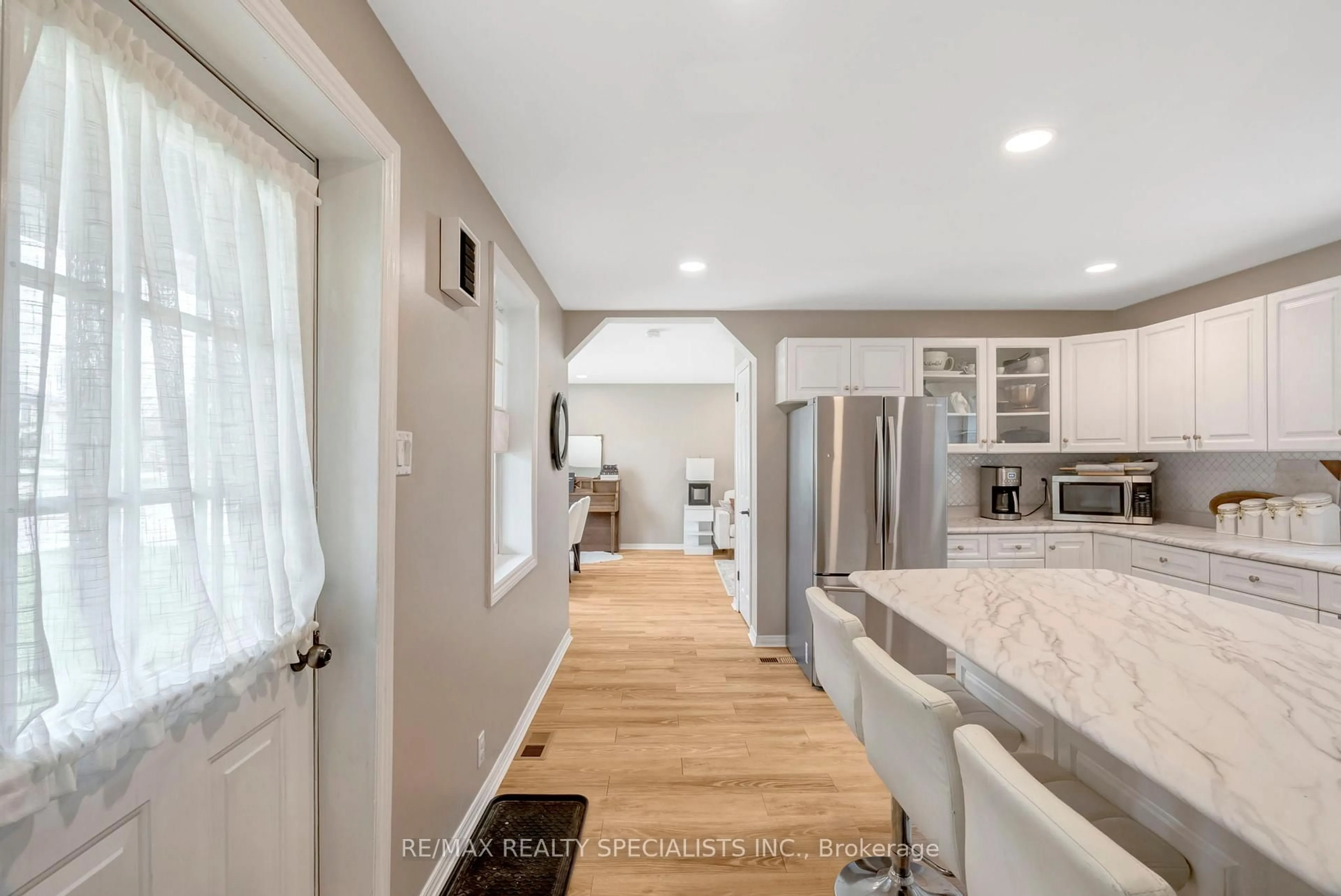 Open concept kitchen, ceramic/tile floor for 36 Clyde St, Morris-Turnberry Ontario N0G 1G0
