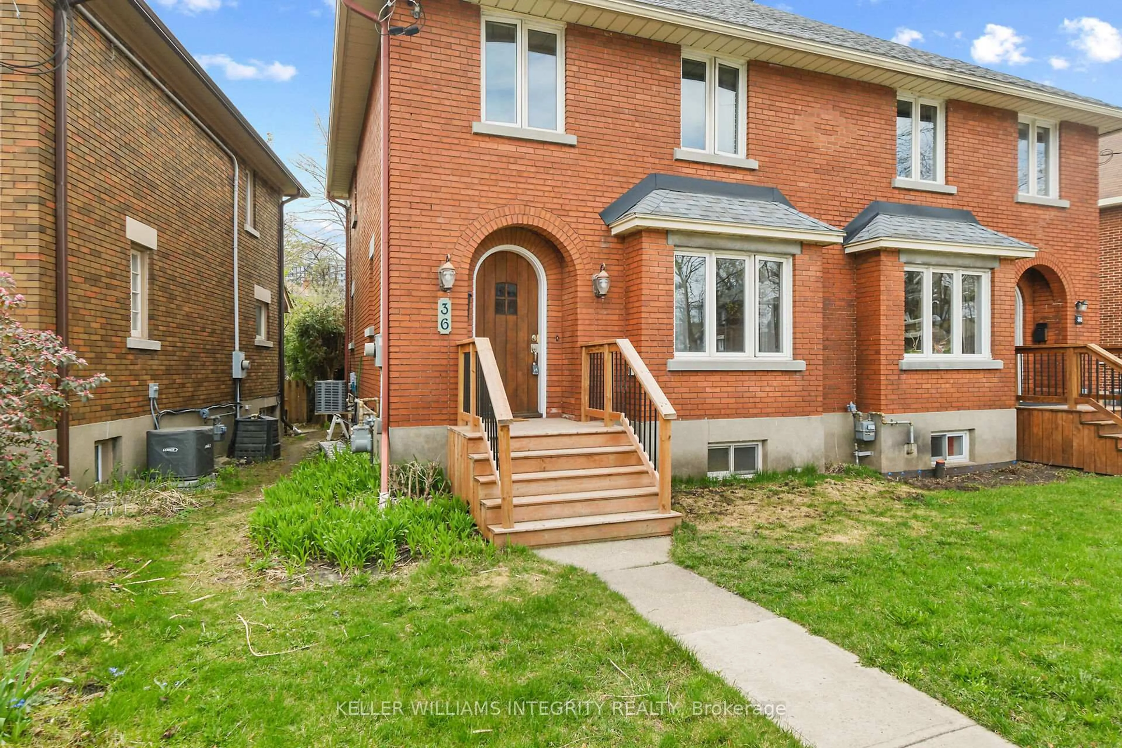 Home with brick exterior material, street for 36 Imperial Ave, Ottawa Ontario K1S 3E1