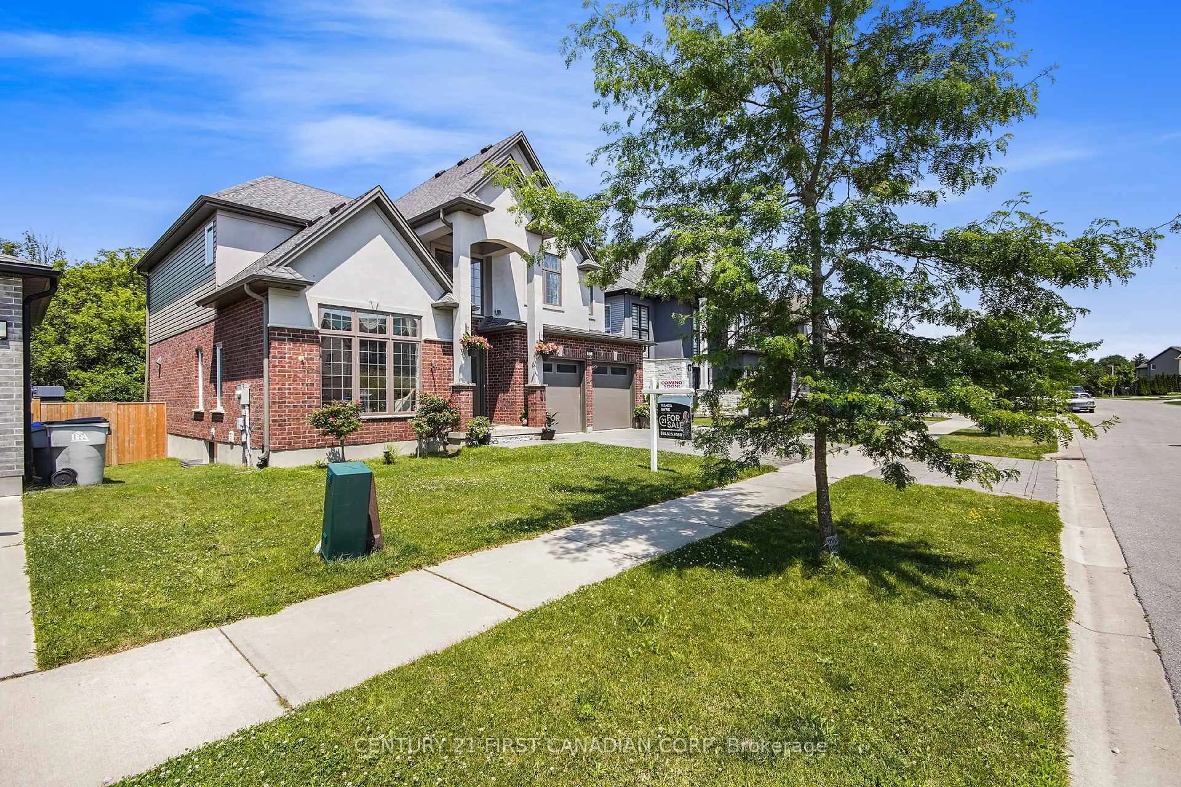 Home with brick exterior material, street for 207 UNION Ave, Middlesex Centre Ontario N0L 1R0