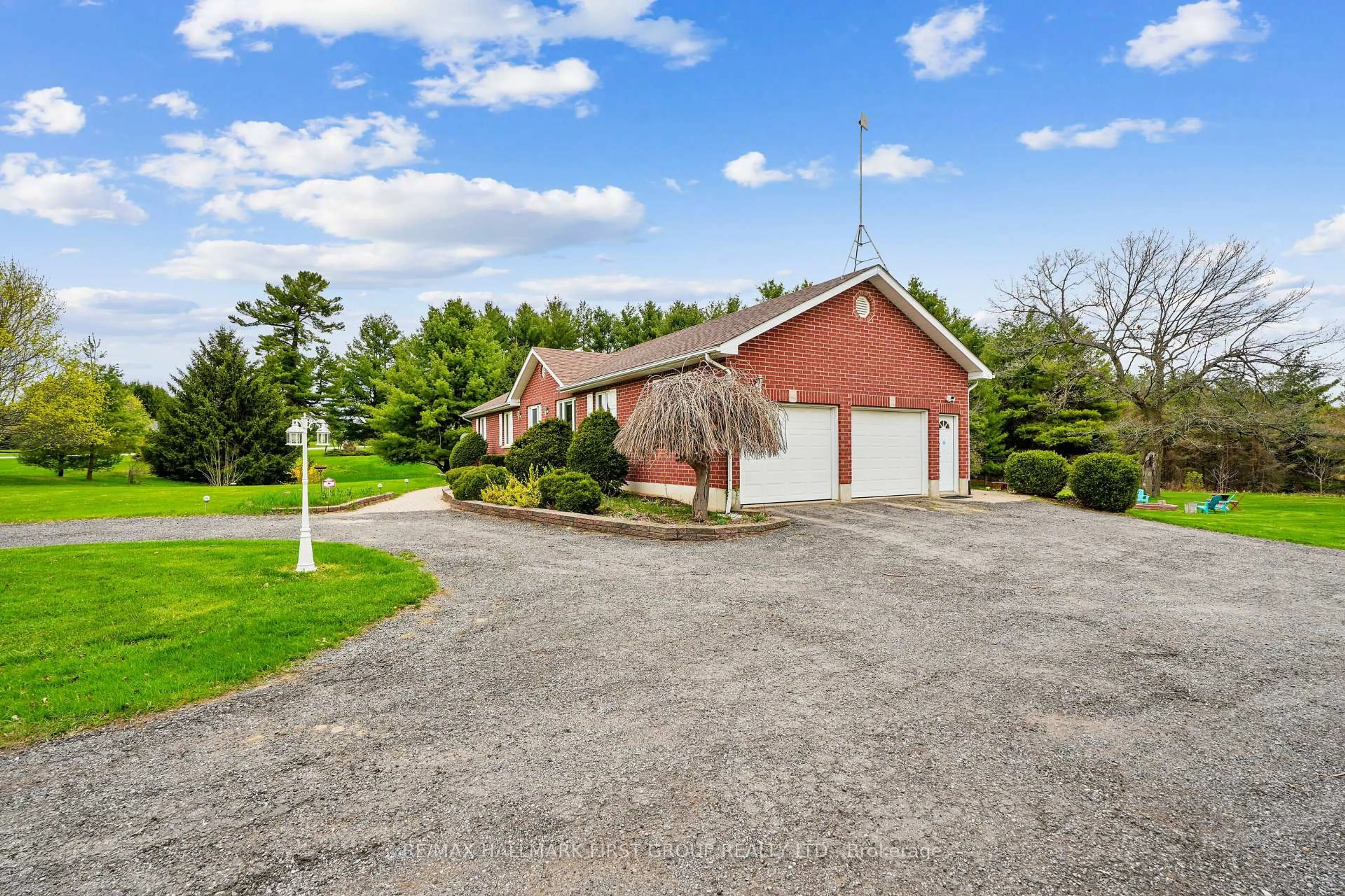 A pic from outside/outdoor area/front of a property/back of a property/a pic from drone, unknown for 1859 Percy St, Cramahe Ontario K0K 1M0