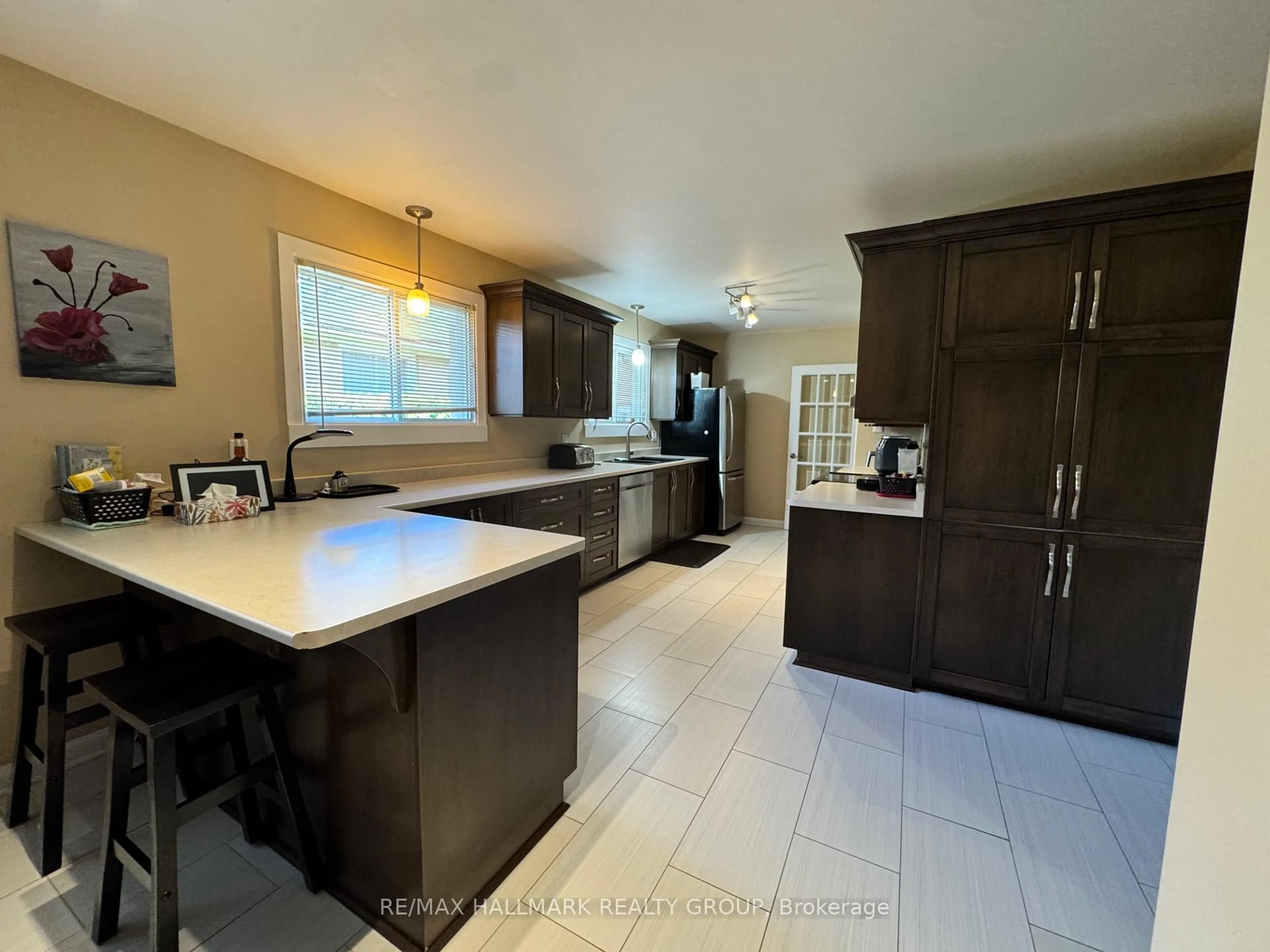 Open concept kitchen, ceramic/tile floor for 534 Melton St, Pembroke Ontario K8A 2R8
