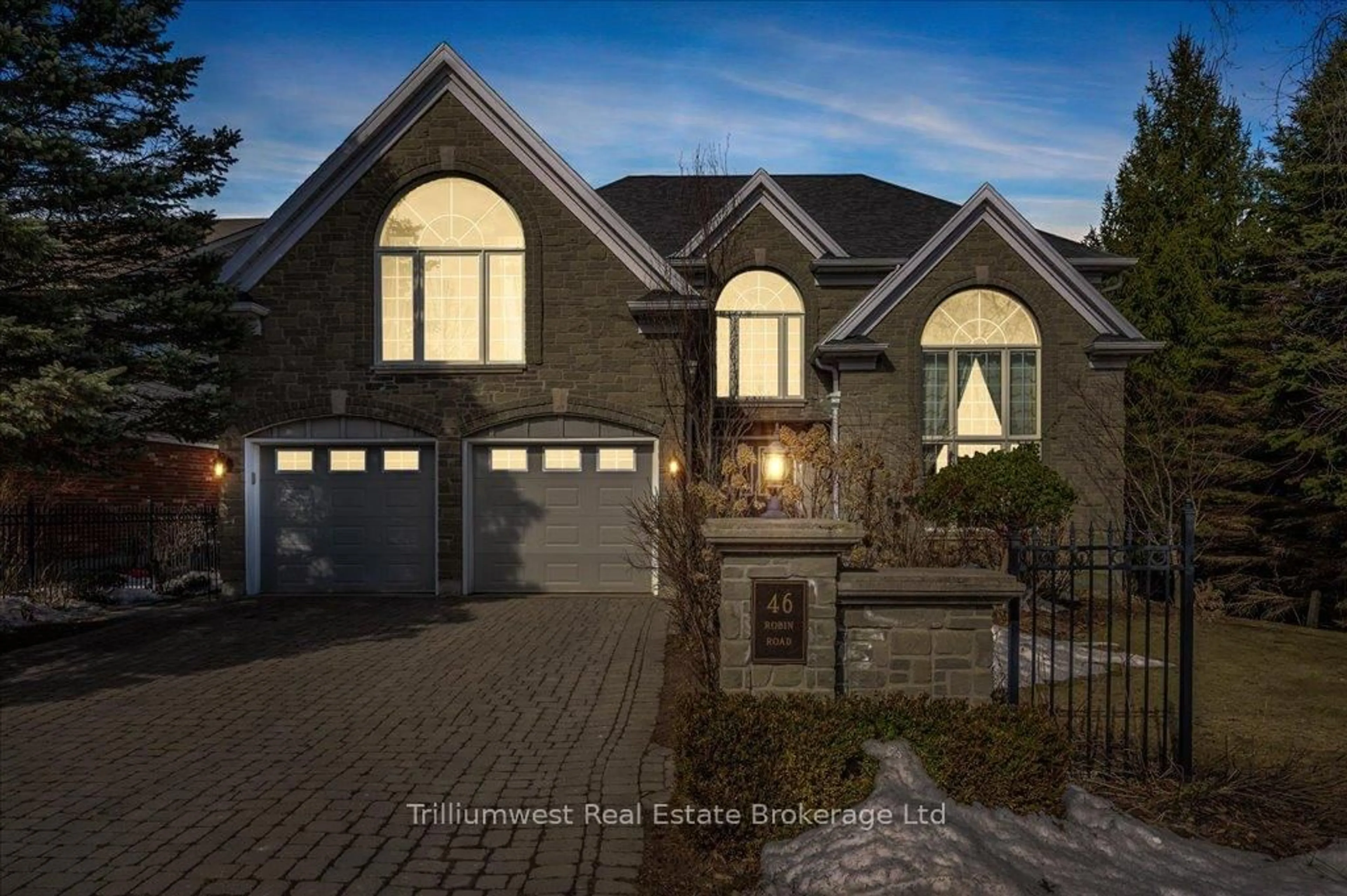 Home with brick exterior material, street for 46 Robin Rd, Guelph Ontario N1L 1H4