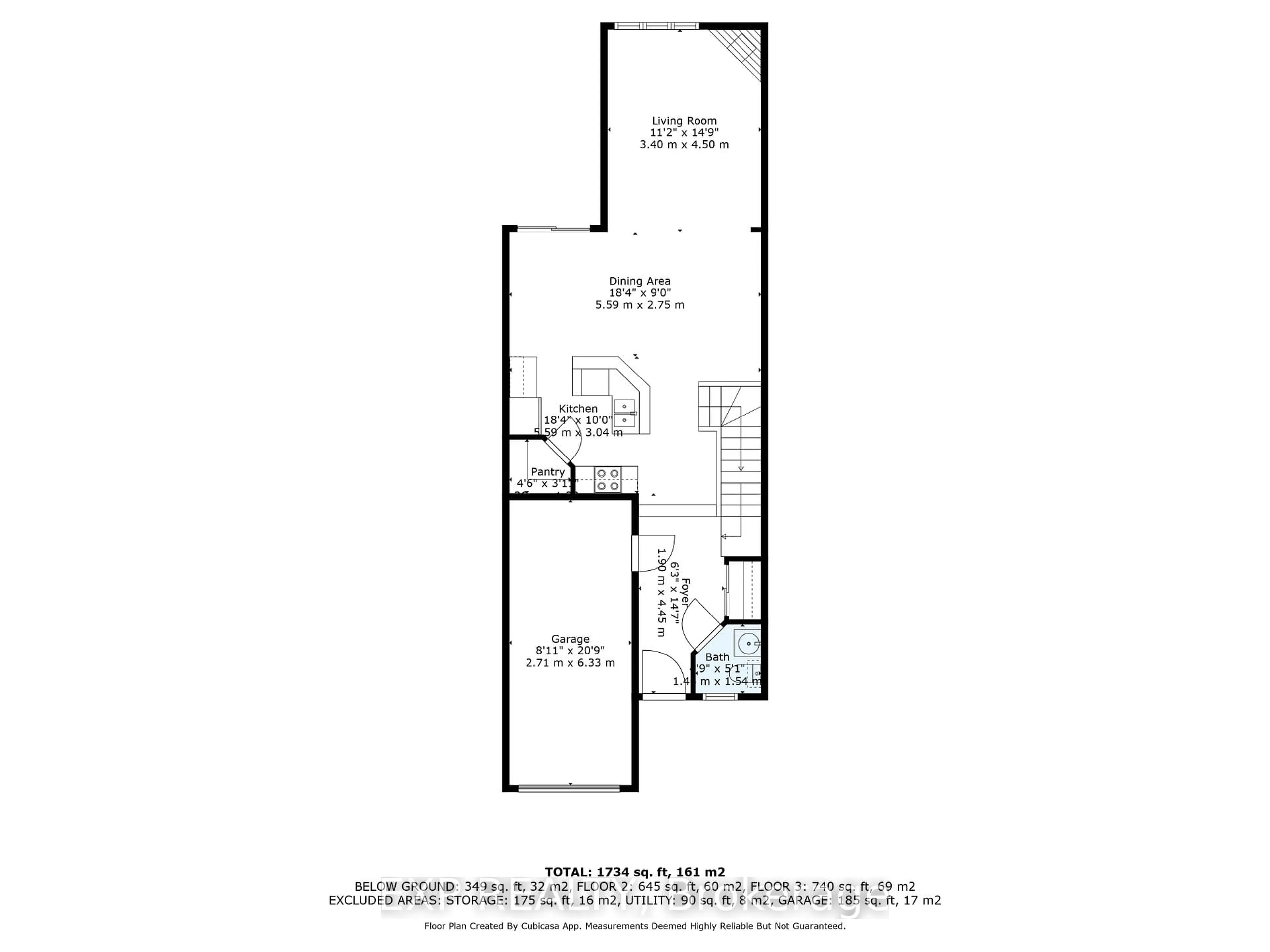 Floor plan for 312 Waymark Cres, Kanata Ontario K2M 0A4