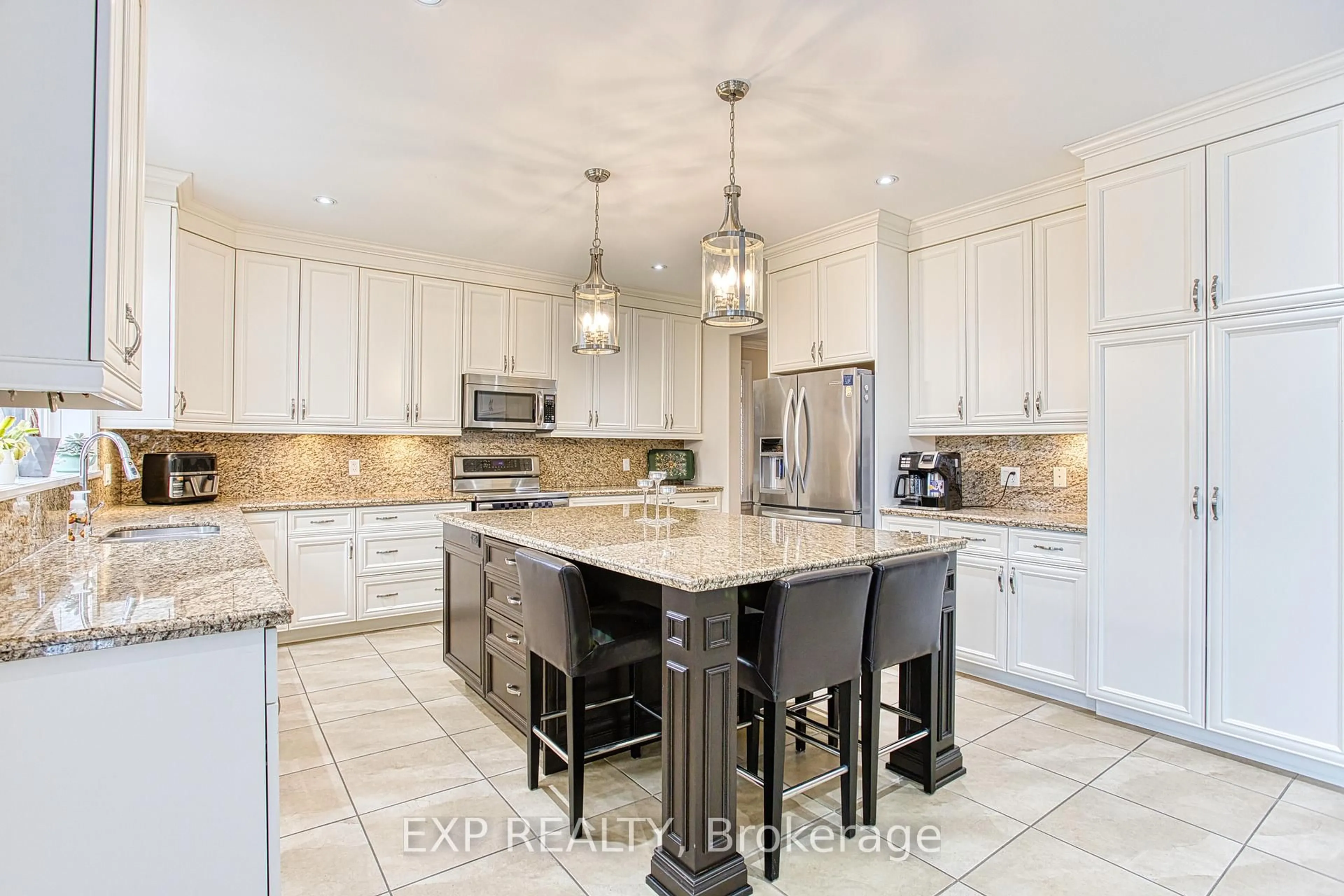 Contemporary kitchen, ceramic/tile floor for 187 Mother's St, Hamilton Ontario L9B 0E1
