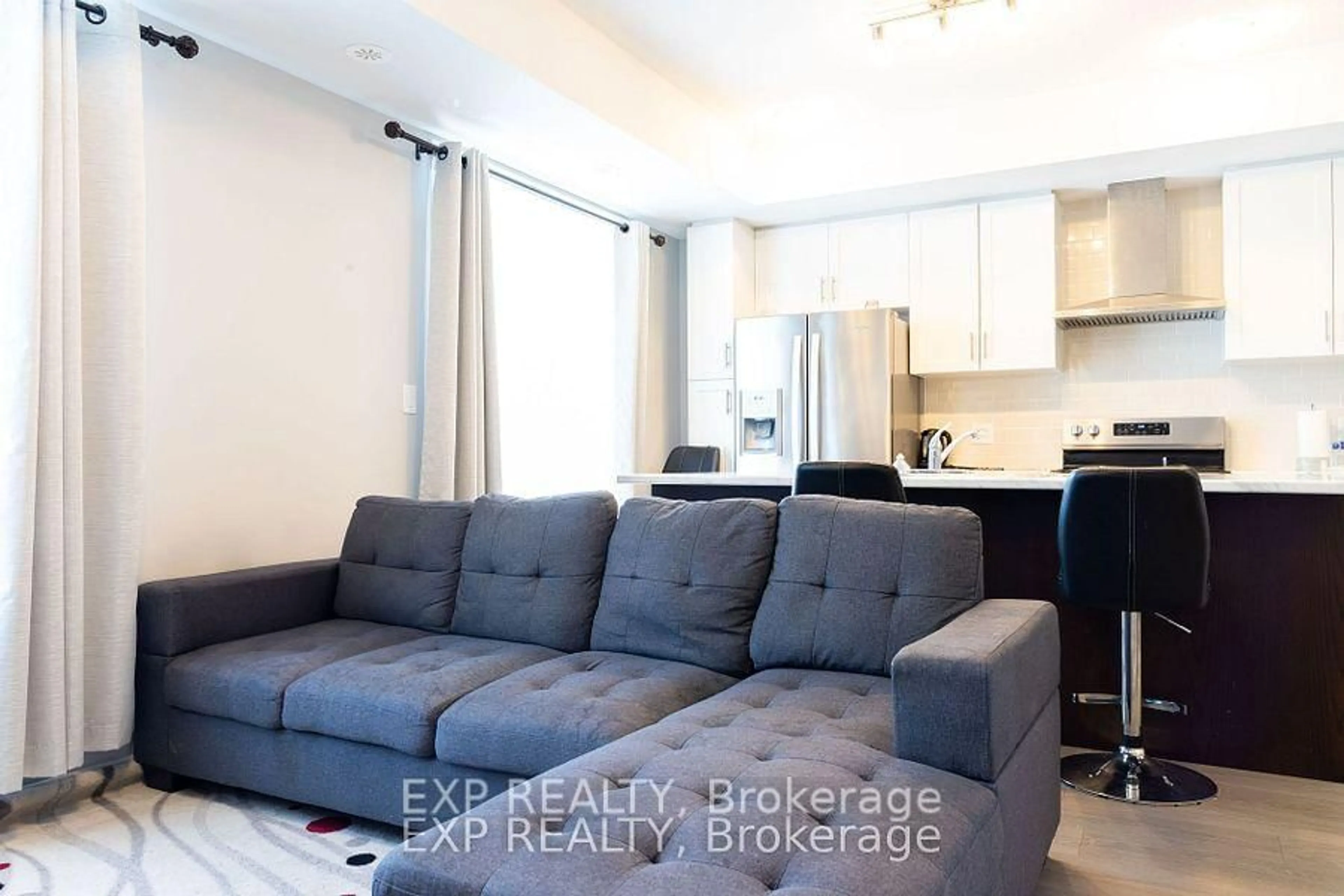 Living room with furniture, unknown for 136 Wheat Lane On Lane #68, Kitchener Ontario N2R 0R4