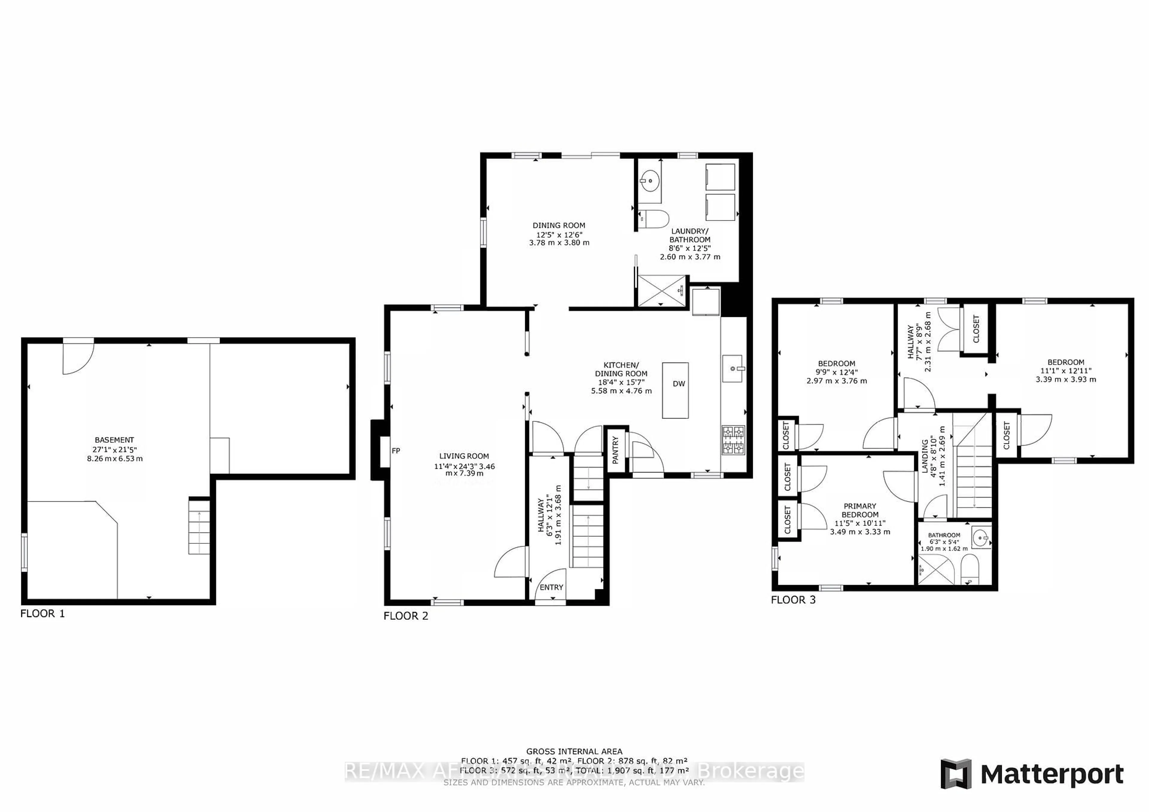 Floor plan for 14 William St, Brockville Ontario K6V 4V2