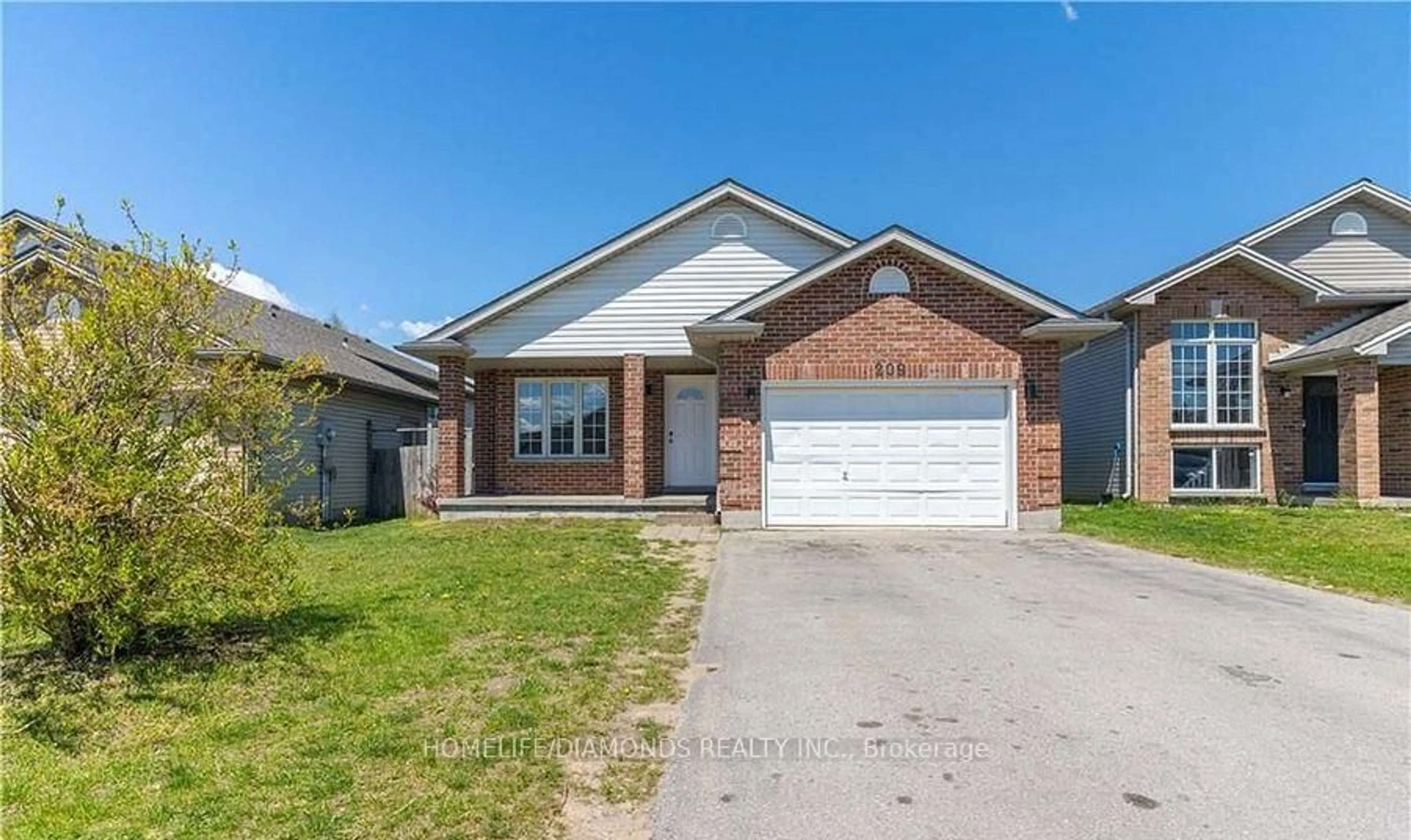 Home with brick exterior material, street for 209 THURMAN Circ, London East Ontario N5V 4Z2