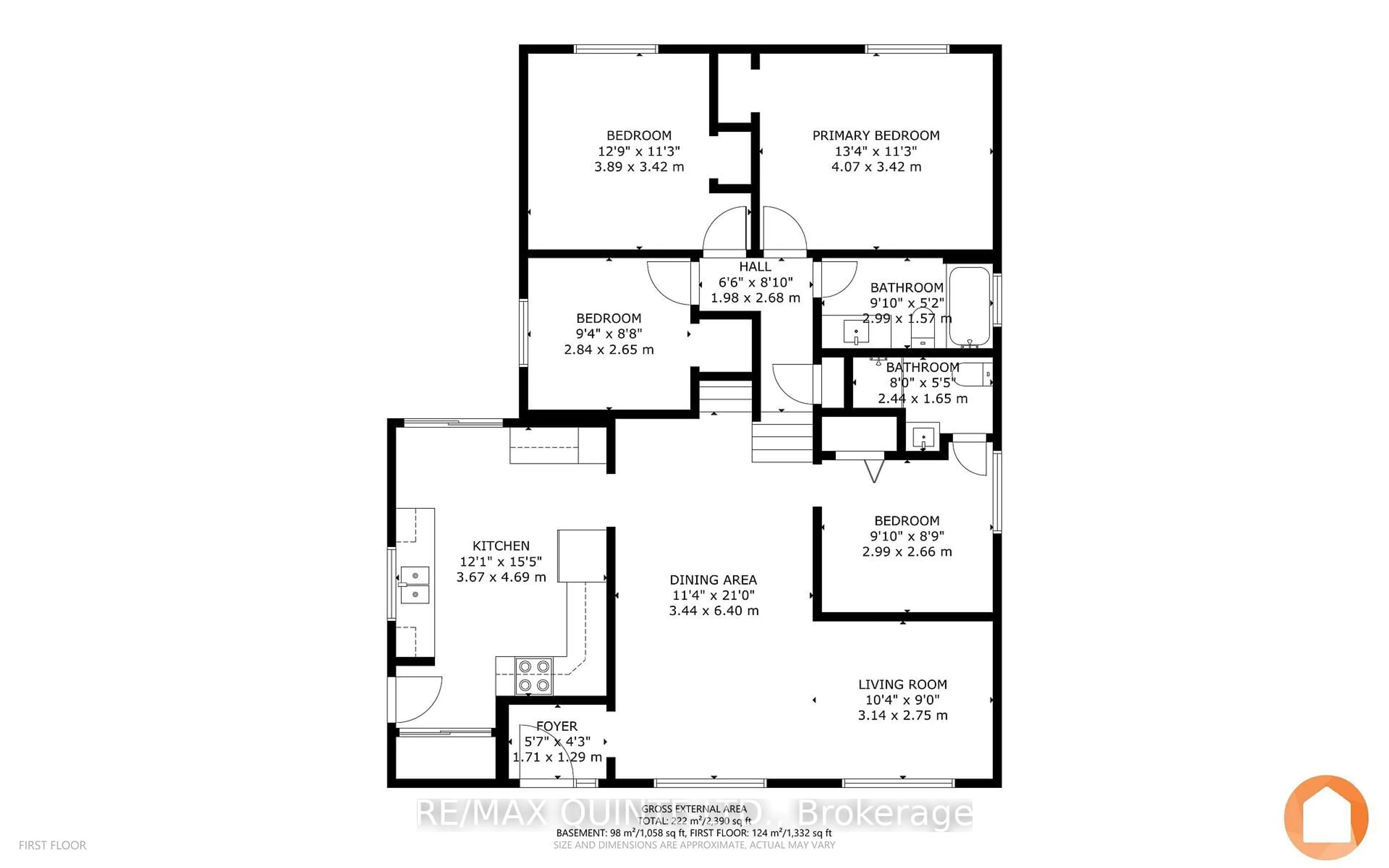 Floor plan for 211 Haig Rd, Belleville Ontario K8N 4P5